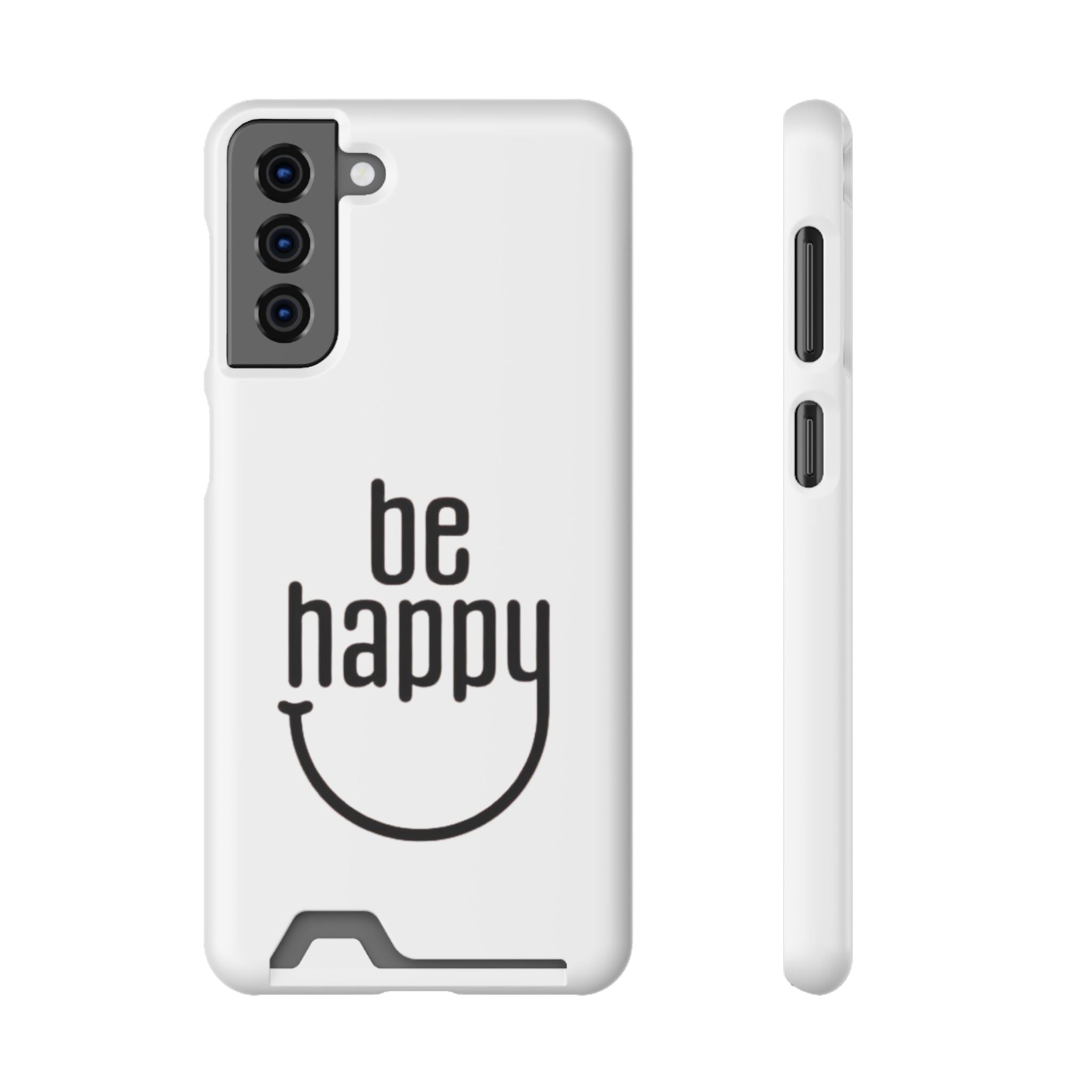 Minimal White Wallet Phone Case