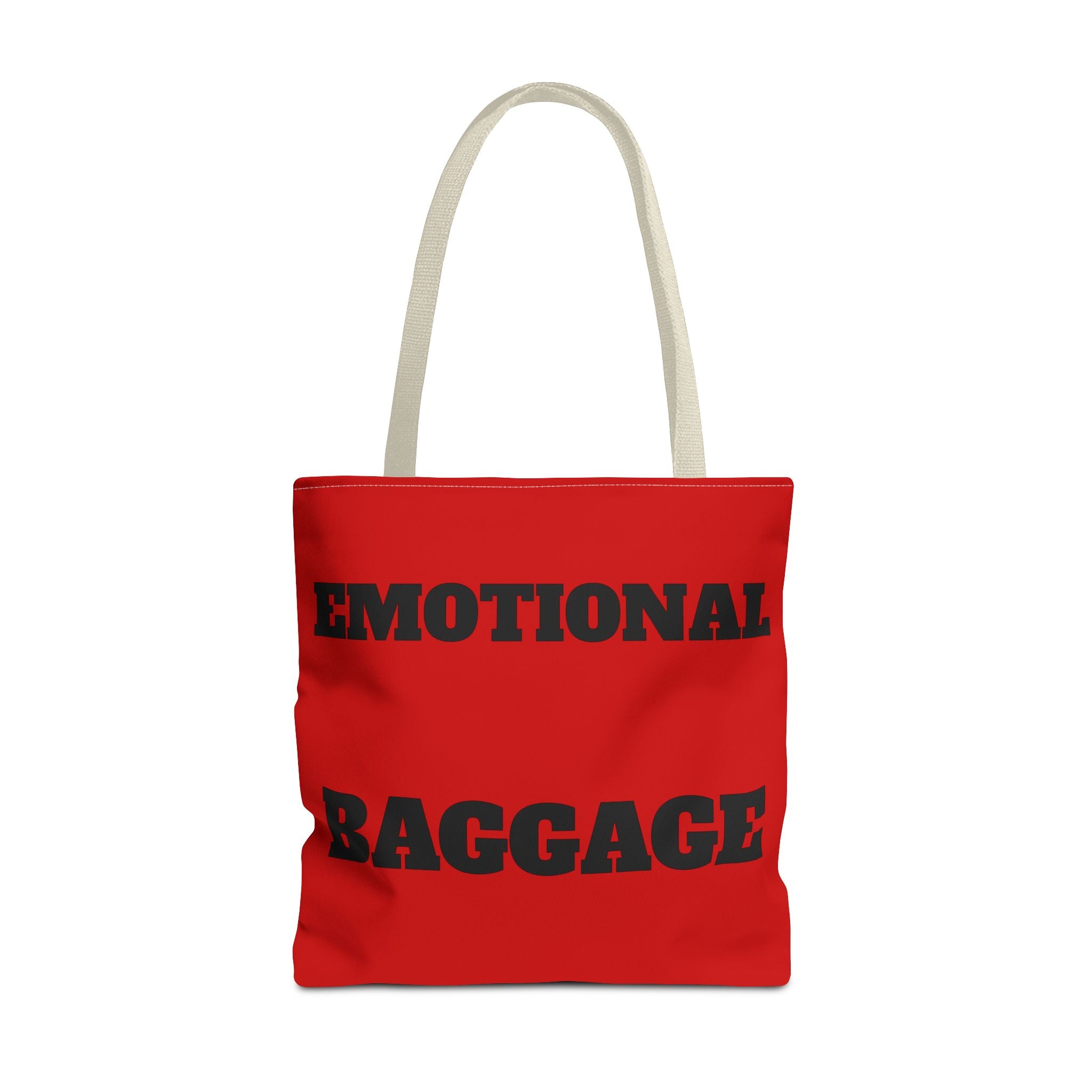 Emotional Baggage Tote Bag — Red Statement Shopper