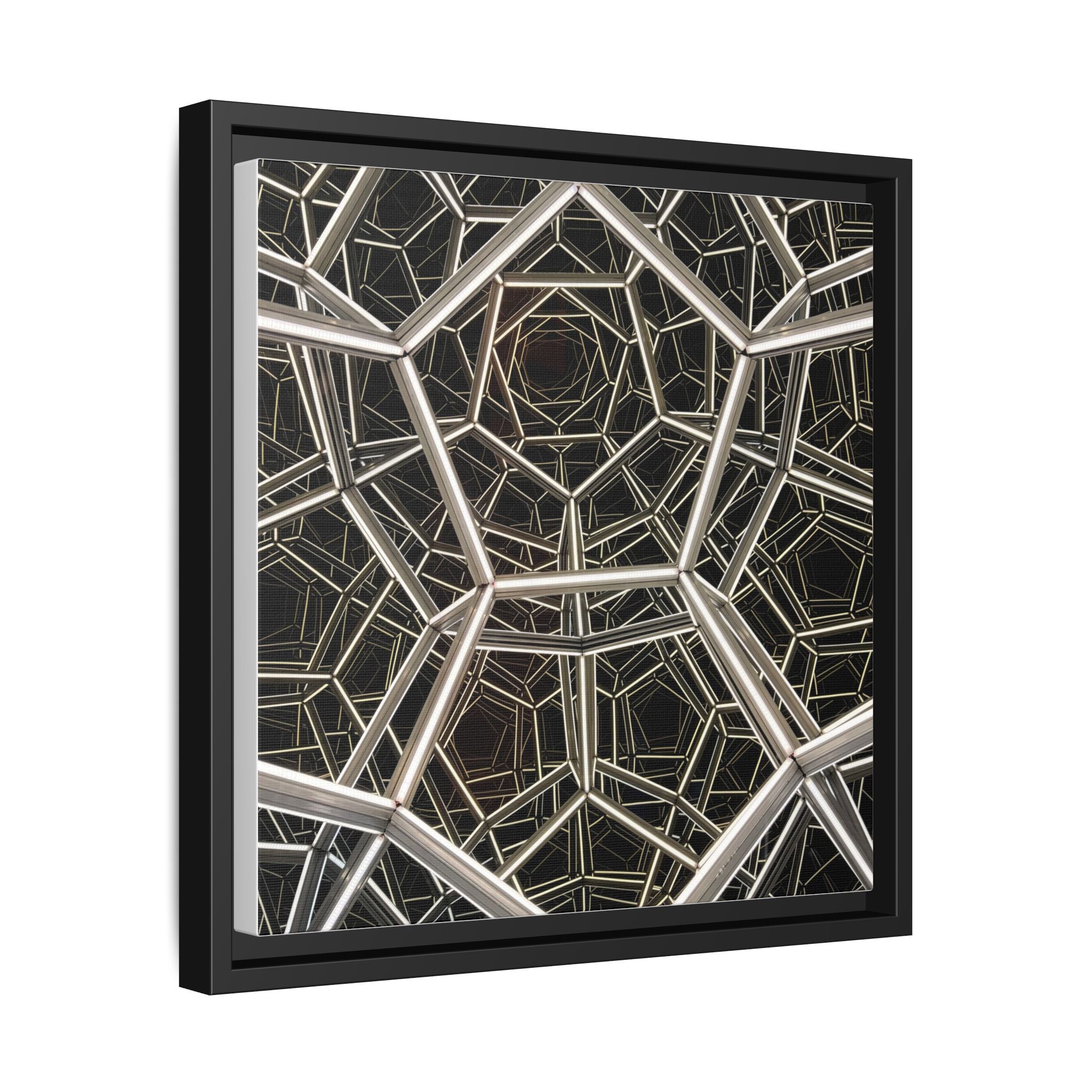 Framed Wall Art Print, Modern Geometric Canvas, Abstract Home Decor, Unique Gift, Stylish Office Art, Contemporary Room Decor