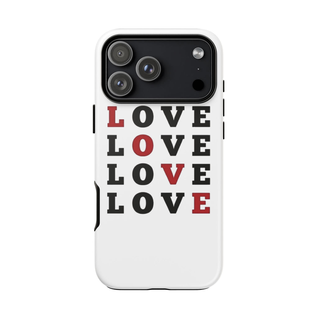 Love Repeat Tough Phone Case
