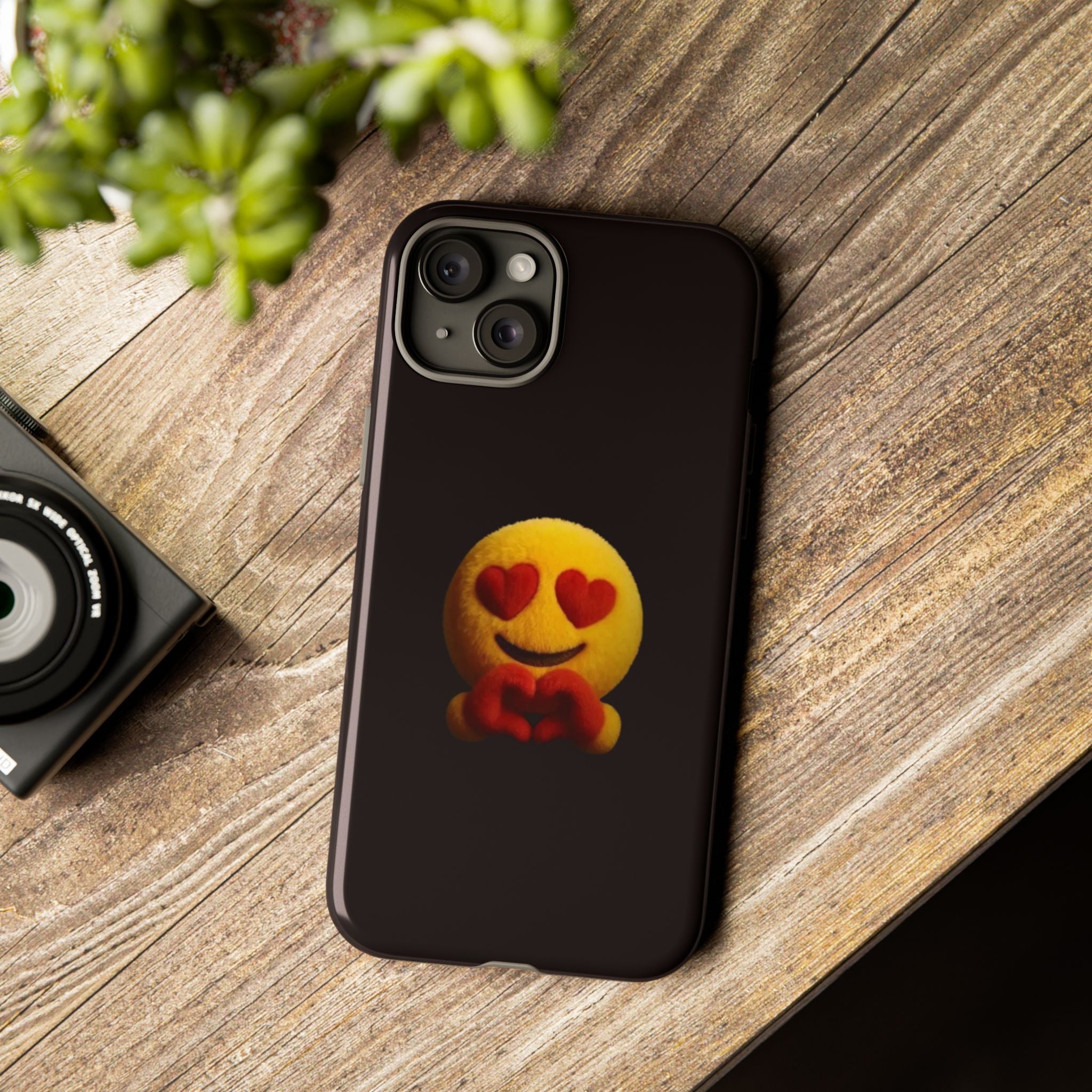 Heart Eyes Emoji Love Design (Tough Protective Cover)