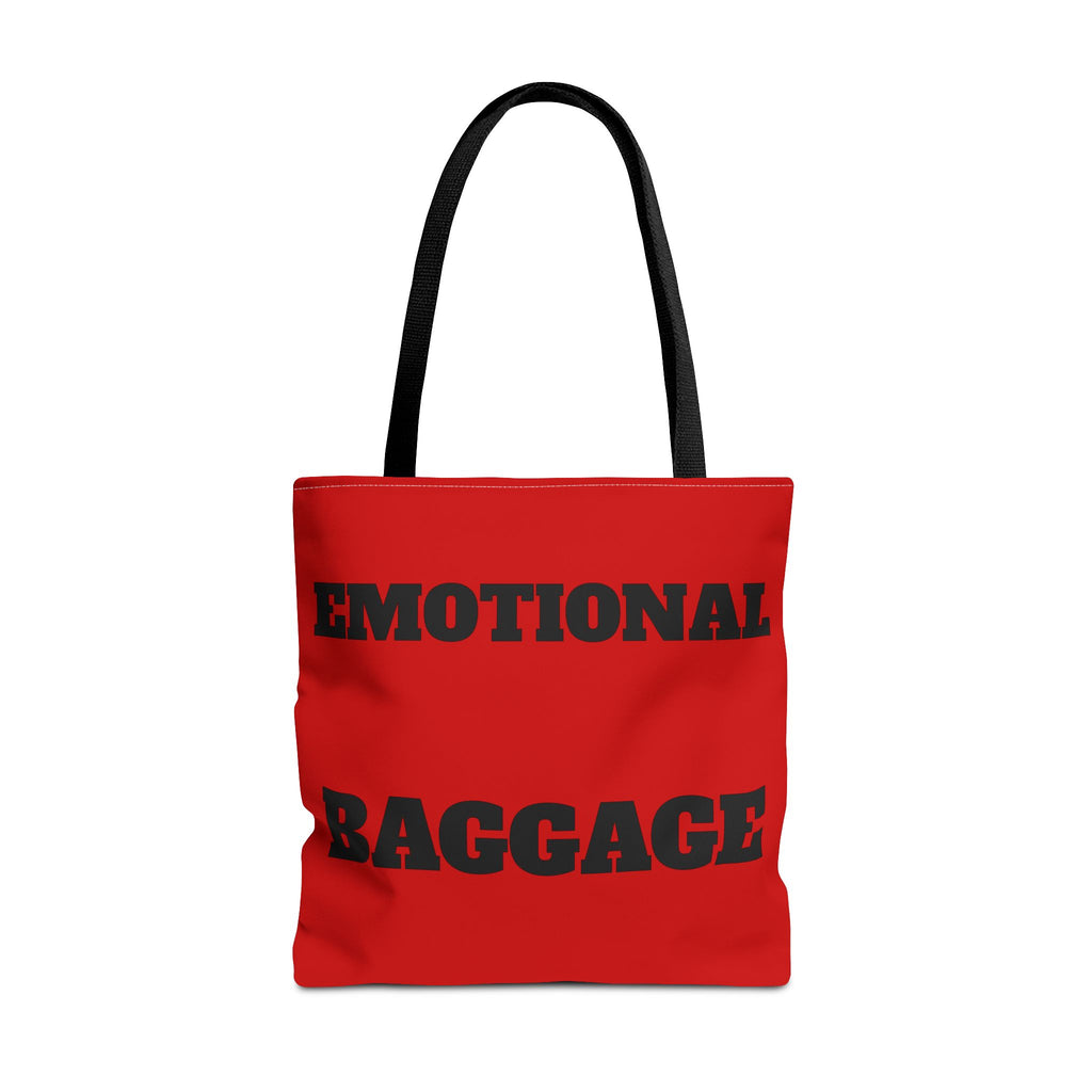 Emotional Baggage Tote Bag — Red Statement Shopper