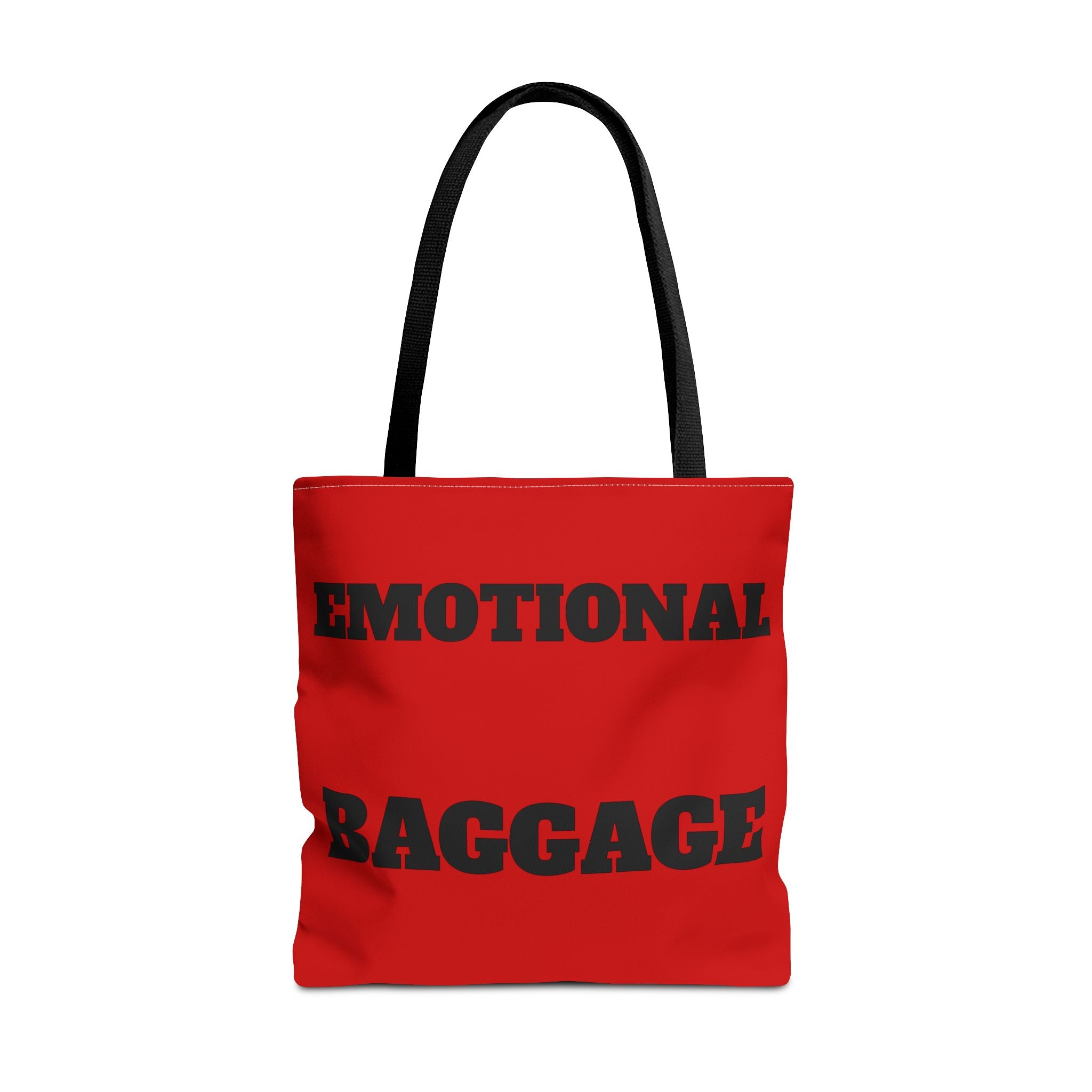 Emotional Baggage Tote Bag — Red Statement Shopper