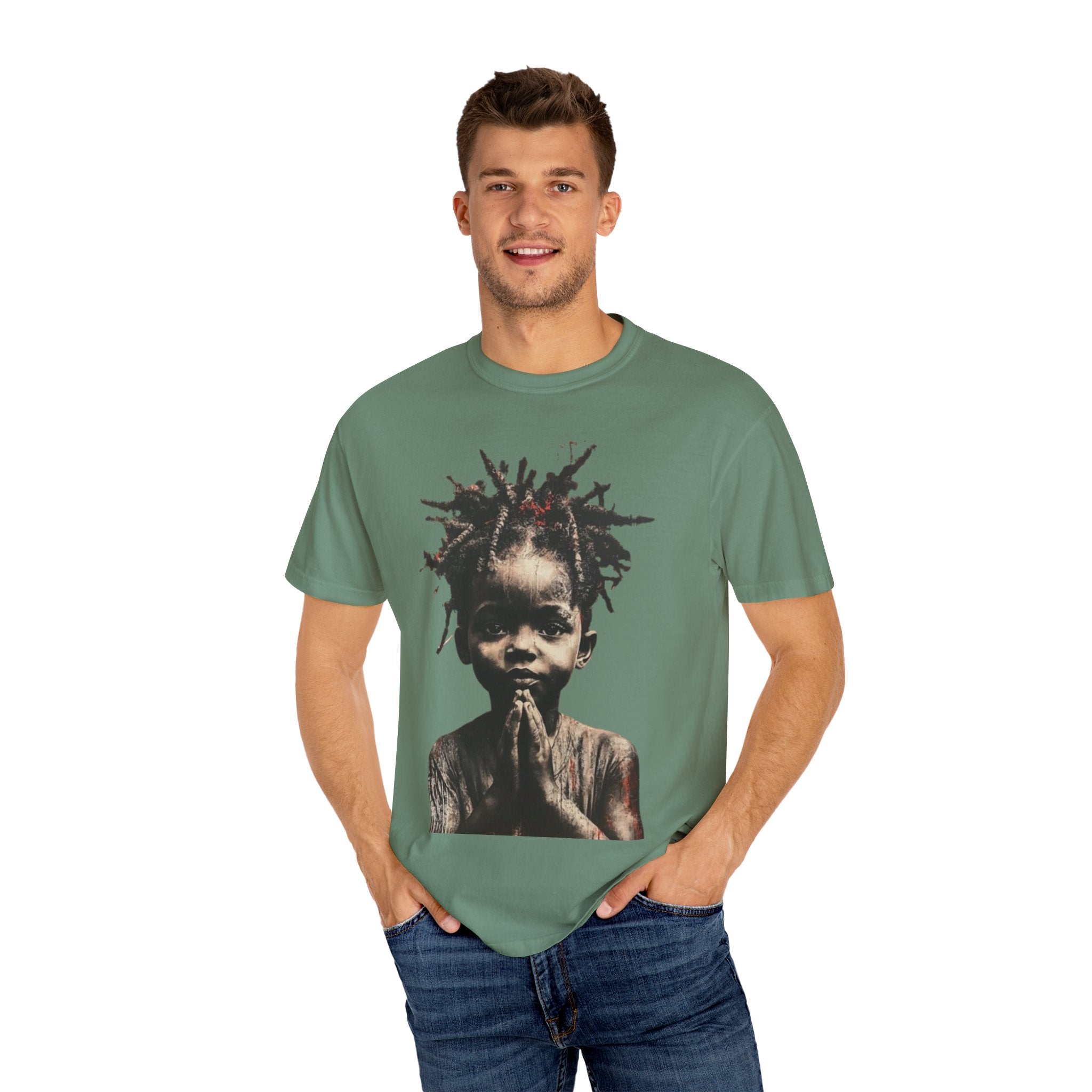 Artistic Unisex T-Shirt with Unique Design, Casual Wear, Gift for Art Lovers, Statement Tee, Bohemian Style