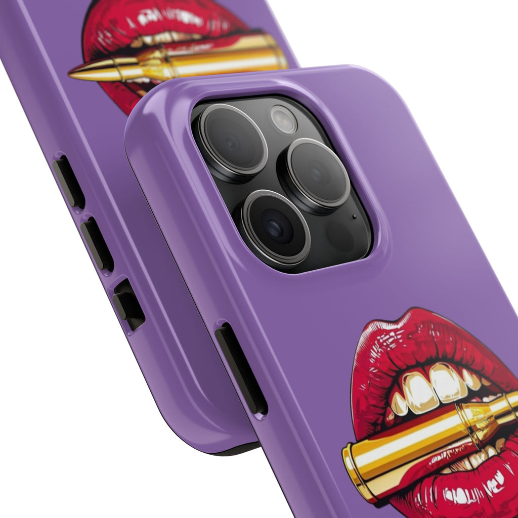 Bold Lipstick Phone Cases | Stylish Tough Cases, Phone Accessories, Birthday Gifts, Trendy Cell Phone Covers, Fashionable Tech Gear