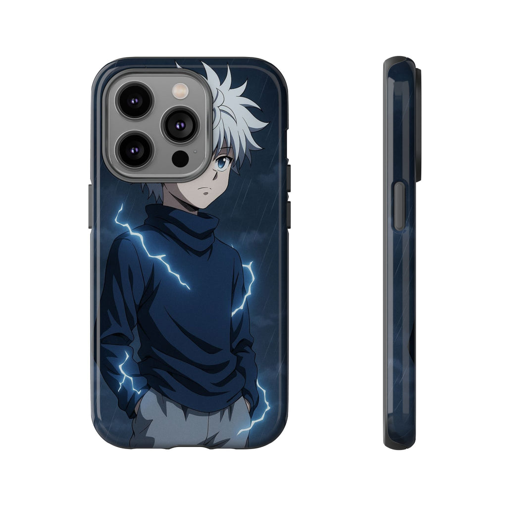 Anime Phone Case Featuring Lightning Design,