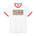 Haiti 6640 License Plate Ringer Tee