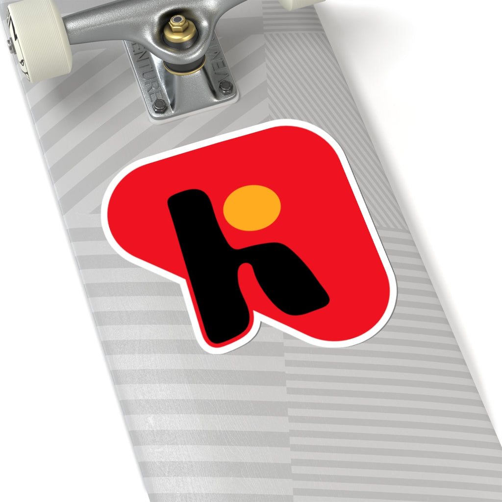 KOLORE cut Sticker - Laptop Decal with Bold 'k' Design