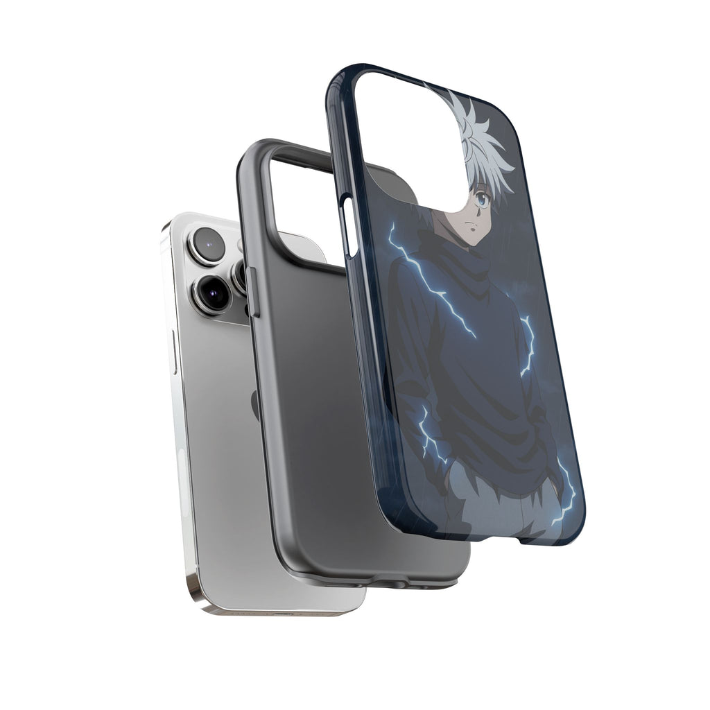 Anime Phone Case Featuring Lightning Design,