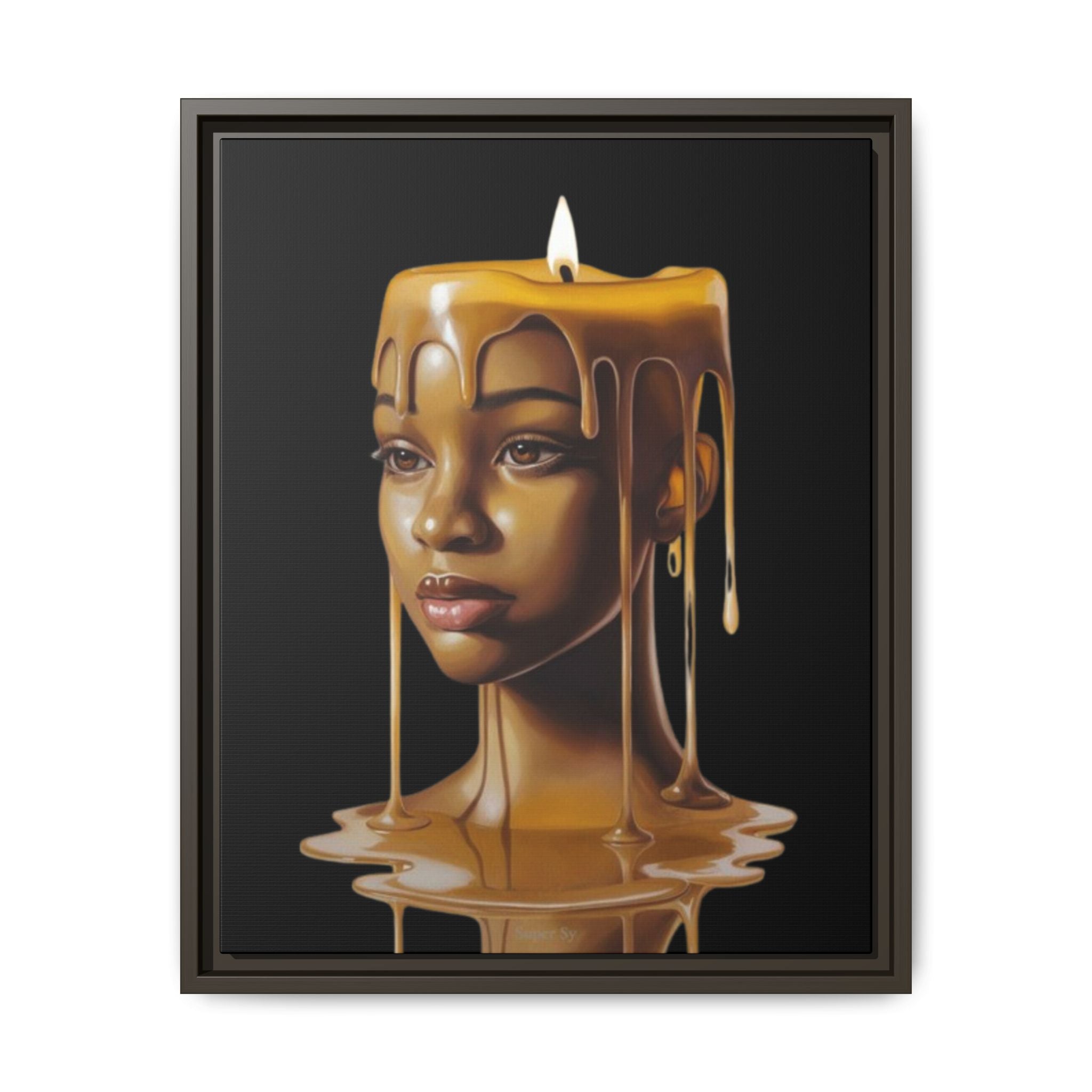 Candle-Inspired Art Print