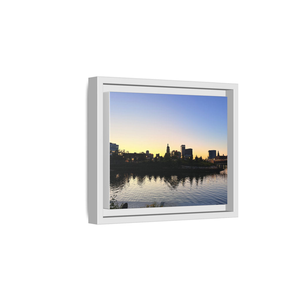 City Skyline Sunset Wall Art