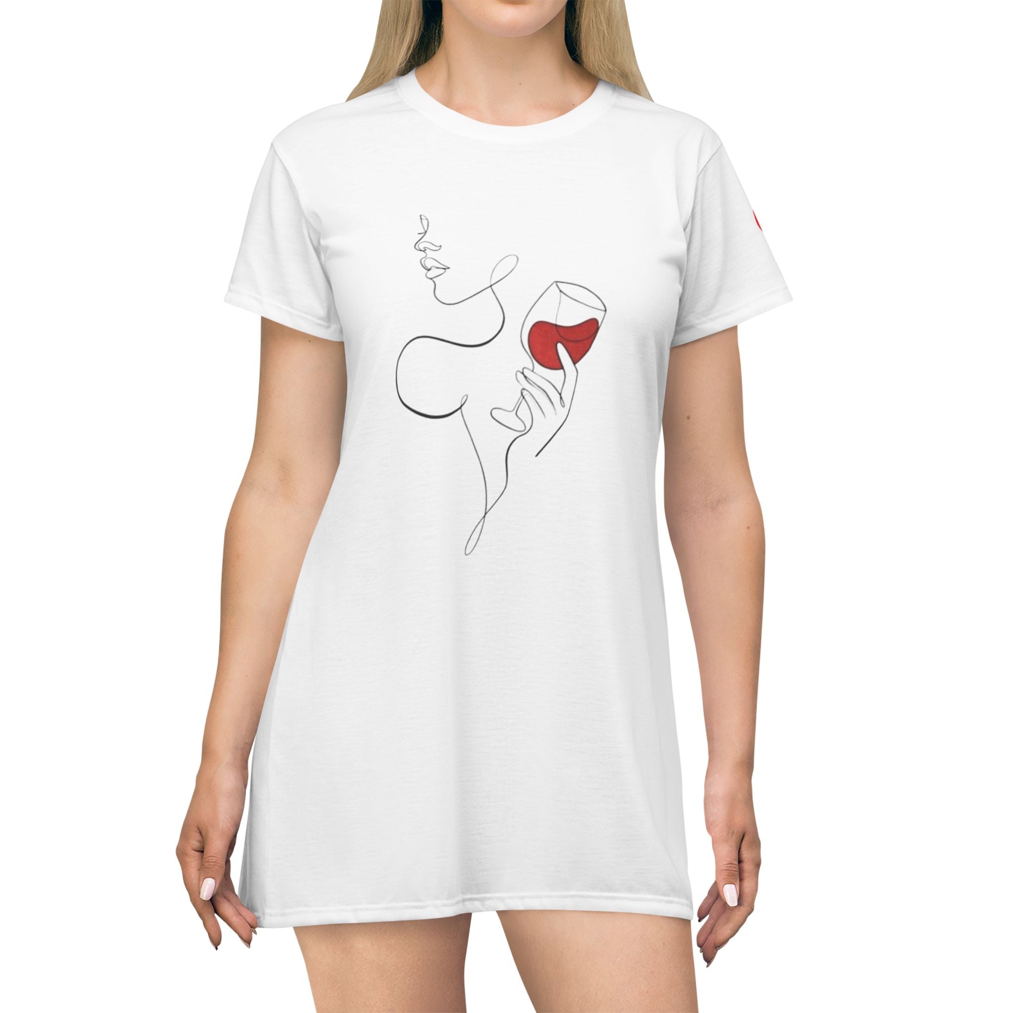 T-Shirt Dress (AOP)