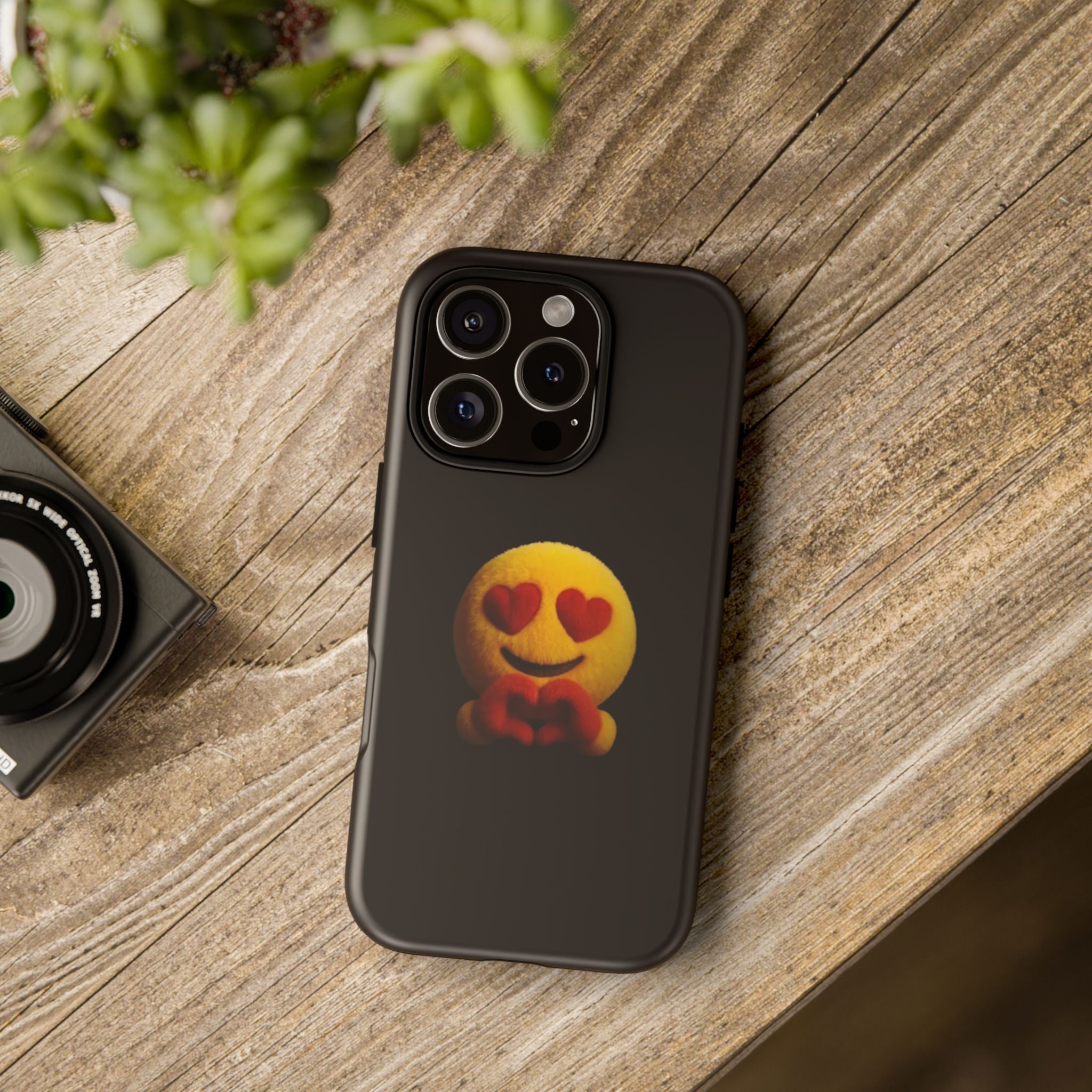 Heart Eyes Emoji Love Design (Tough Protective Cover)