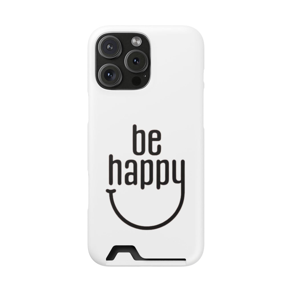 Minimal White Wallet Phone Case