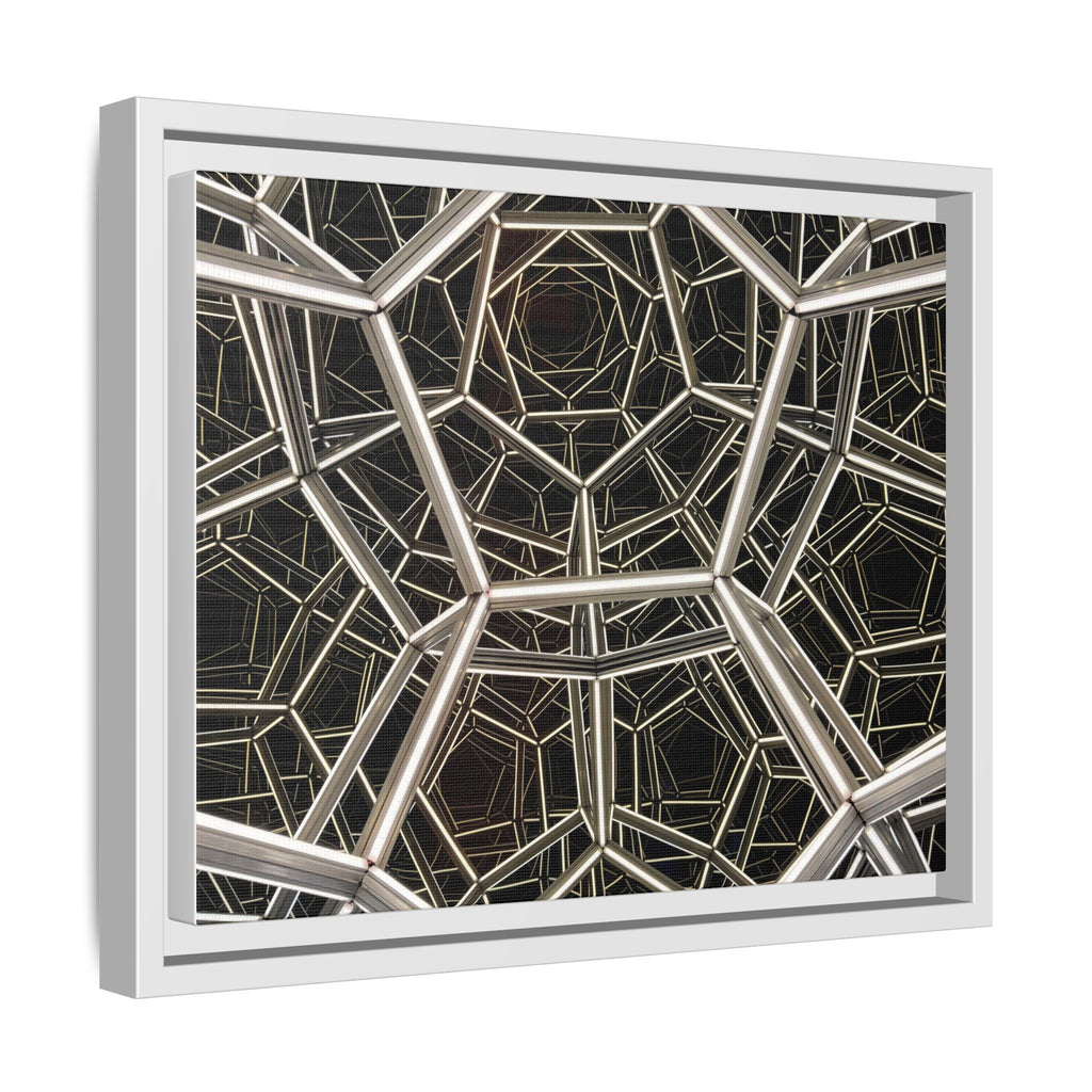Framed Wall Art Print, Modern Geometric Canvas, Abstract Home Decor, Unique Gift, Stylish Office Art, Contemporary Room Decor