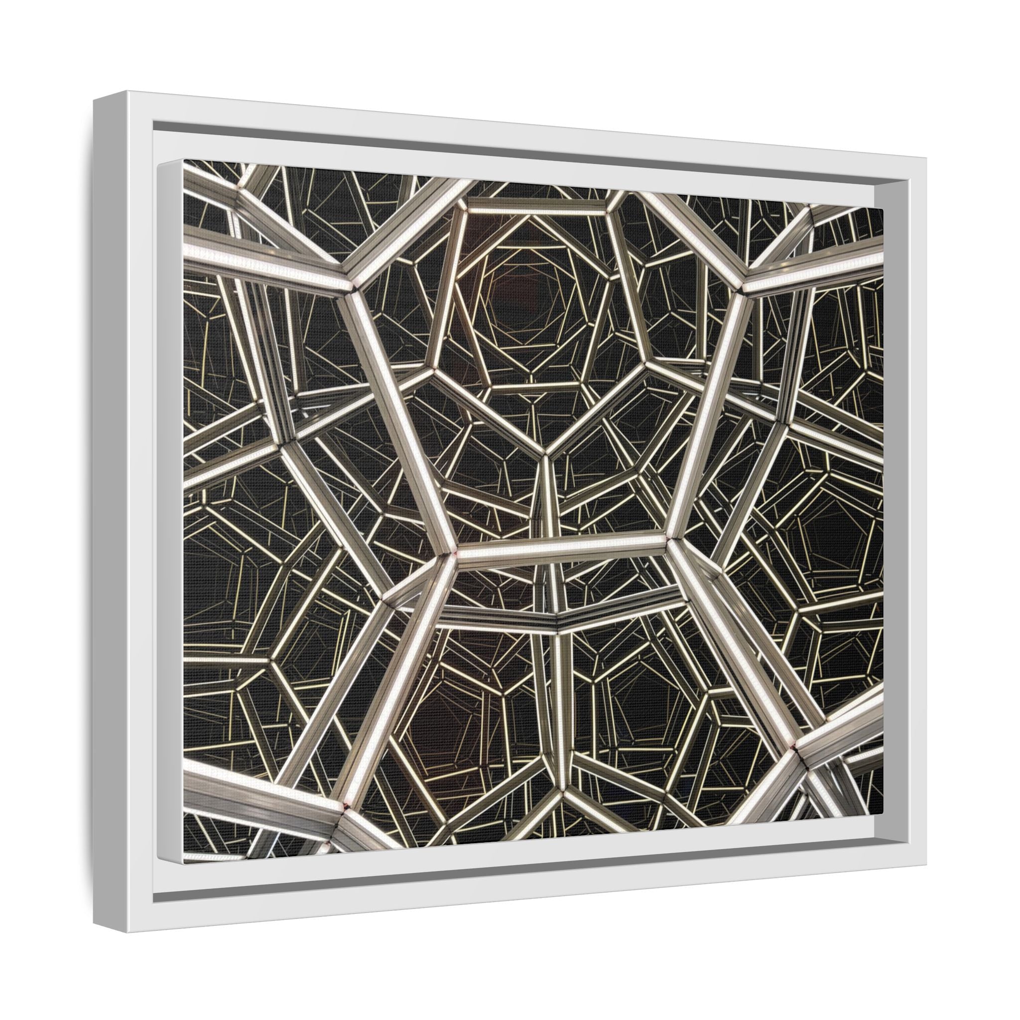 Framed Wall Art Print, Modern Geometric Canvas, Abstract Home Decor, Unique Gift, Stylish Office Art, Contemporary Room Decor