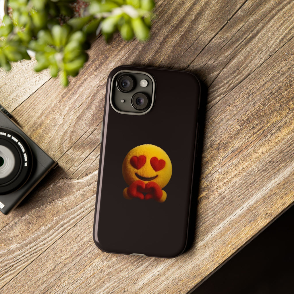 Heart Eyes Emoji Love Design (Tough Protective Cover)