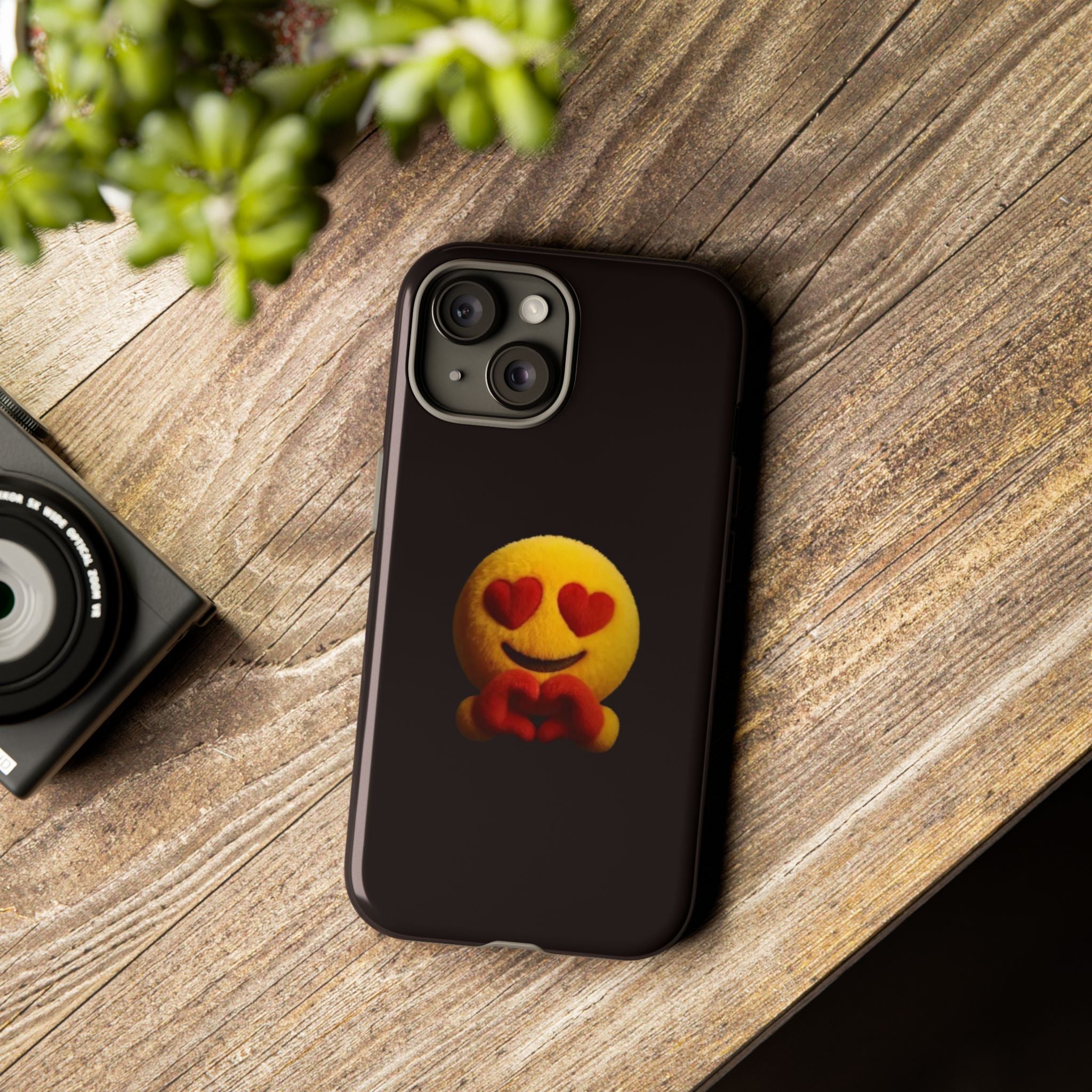 Heart Eyes Emoji Love Design (Tough Protective Cover)