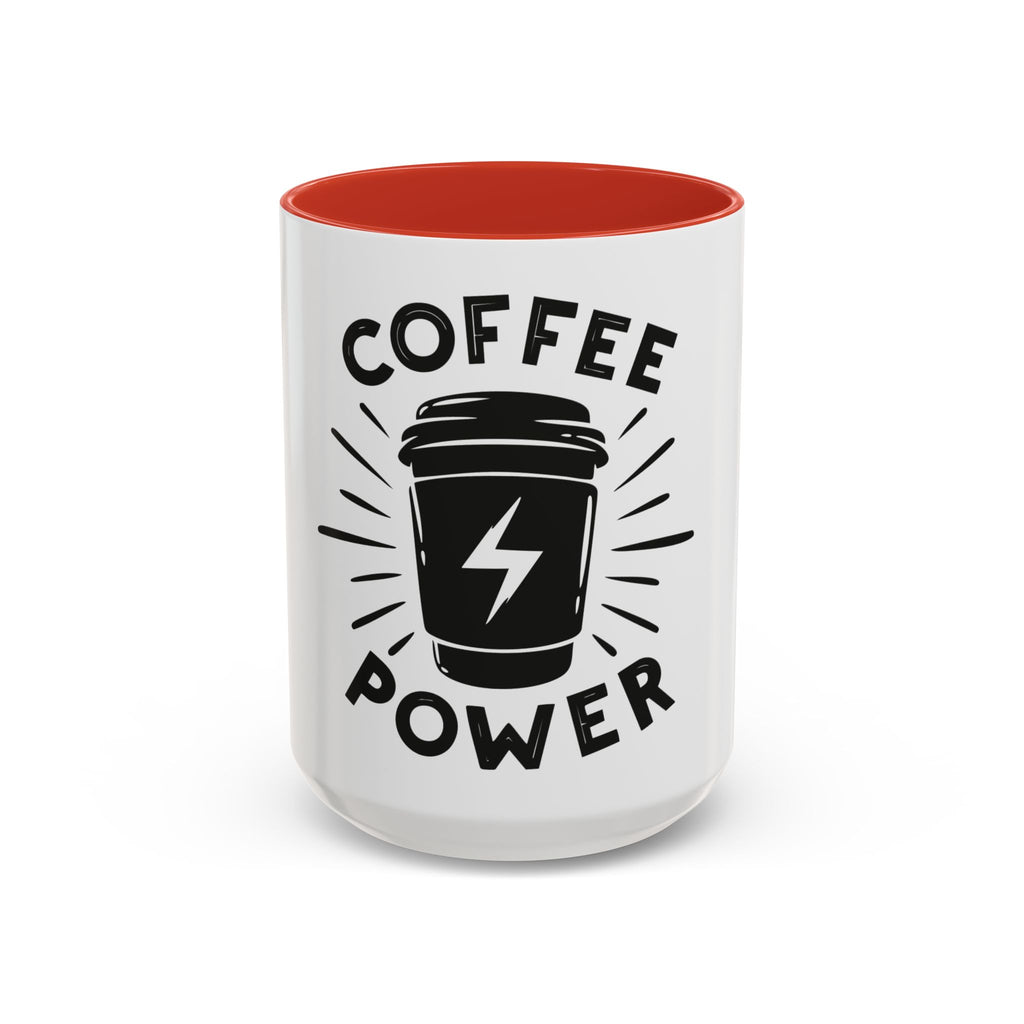 Coffee Power Accent Mug