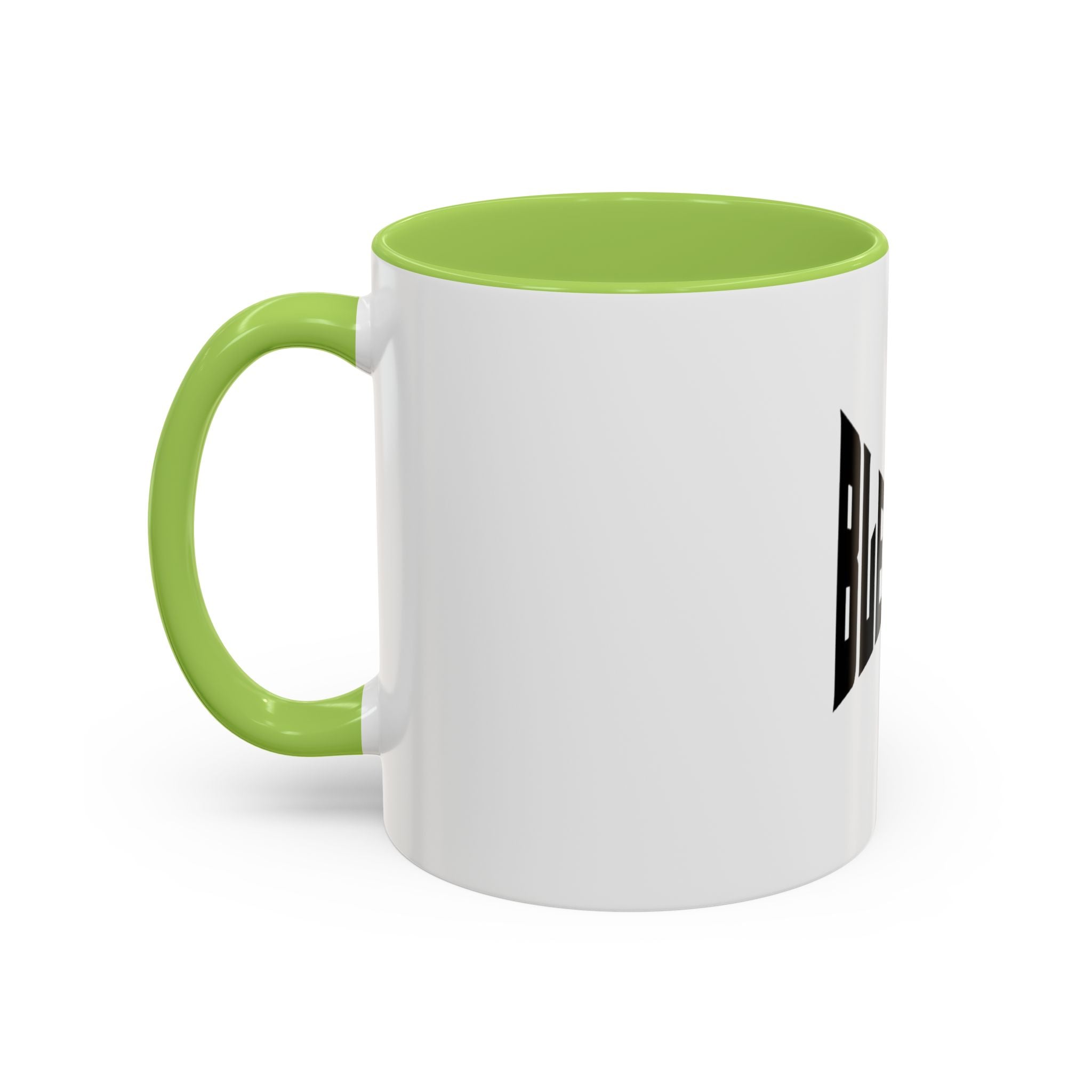 Blessed Coffee Mug — Bold Black Typography Ceramic Mug (11/15 oz)