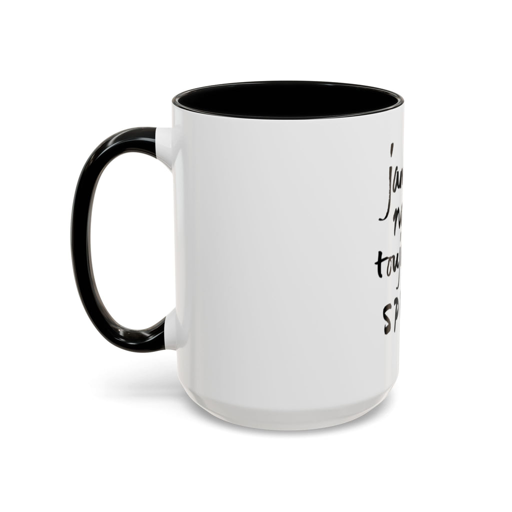 Accent Coffee Mug - Special Feelings, Gift for Friends, Morning Routine, Unique Kitchenware, Motivational Drinkware
