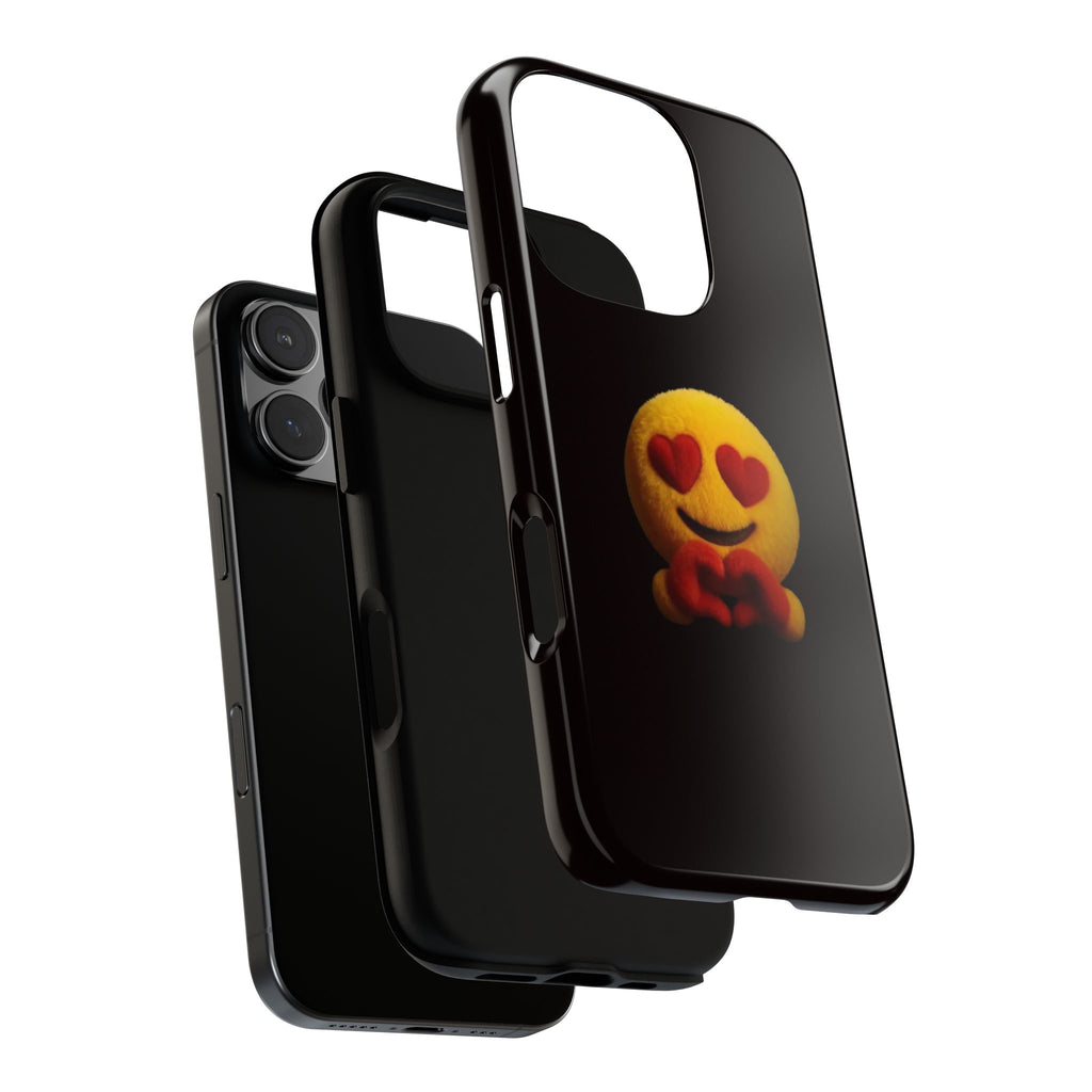 Heart Eyes Emoji Love Design (Tough Protective Cover)