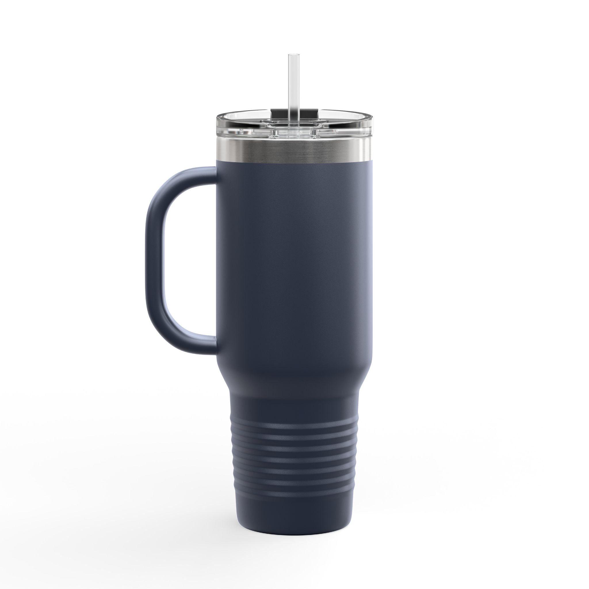 Nurse 40oz Insulated Travel Mug — Floral Stethoscope