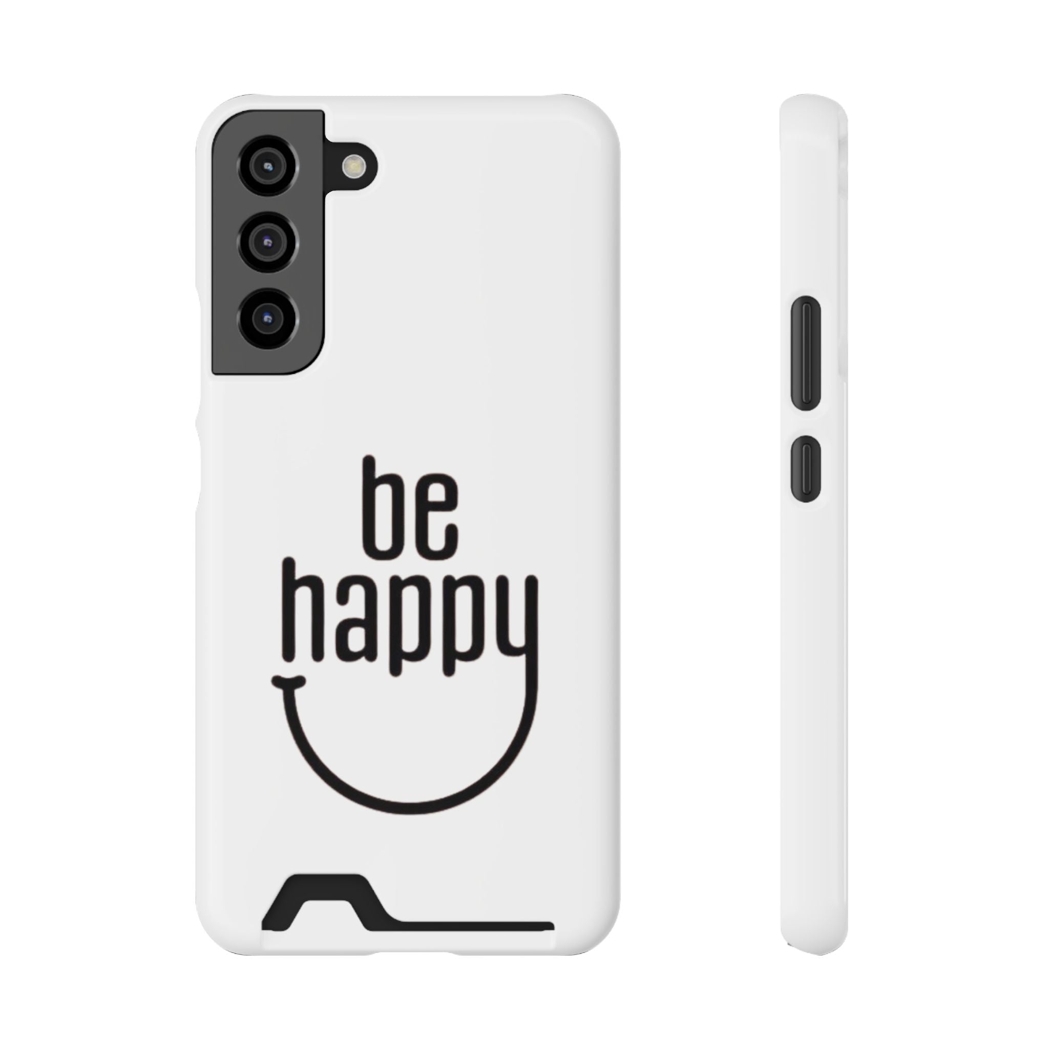 Minimal White Wallet Phone Case
