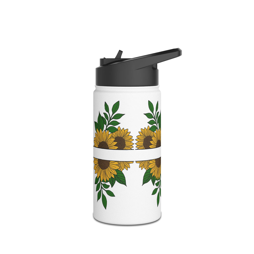 Sunflower Stainless Steel Water Bottle