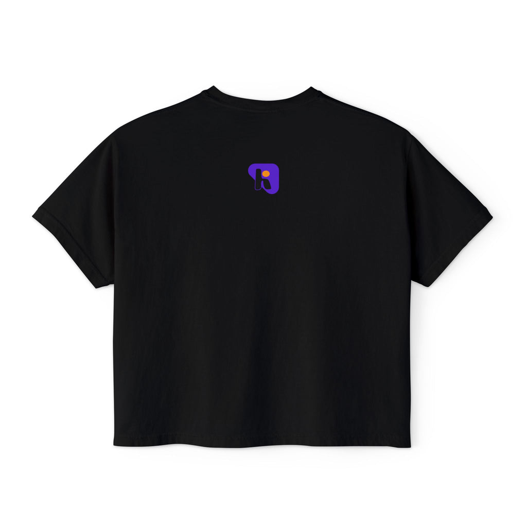 It's Not That Deep Retro Women's Boxy Tee
