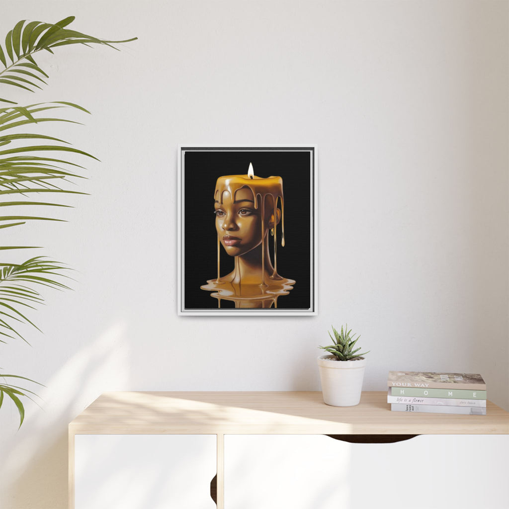 Candle-Inspired Art Print
