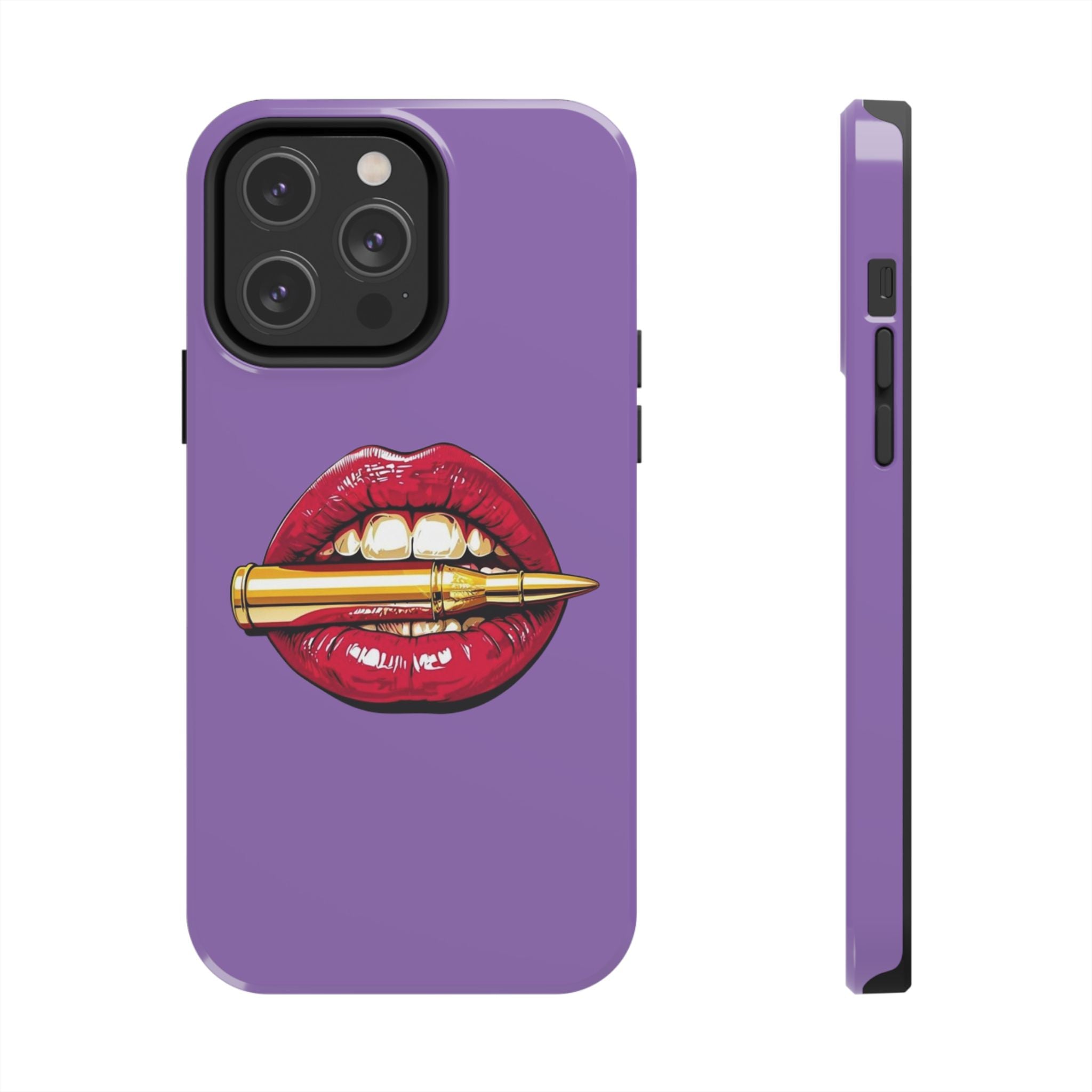 Bold Lipstick Phone Cases | Stylish Tough Cases, Phone Accessories, Birthday Gifts, Trendy Cell Phone Covers, Fashionable Tech Gear
