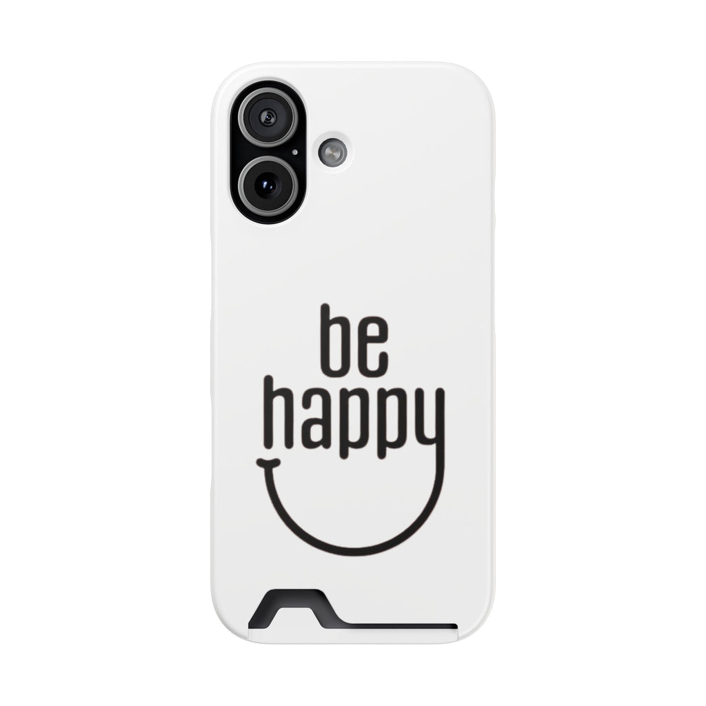 Minimal White Wallet Phone Case