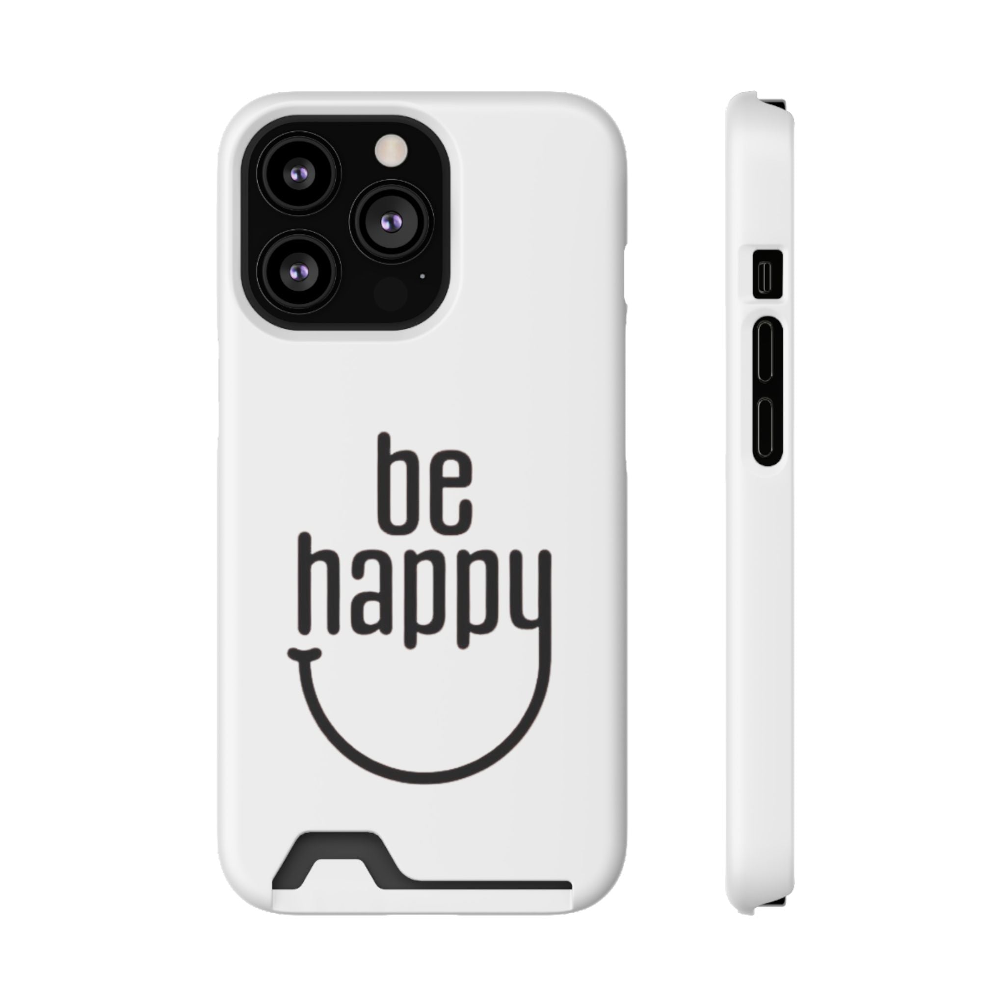 Minimal White Wallet Phone Case