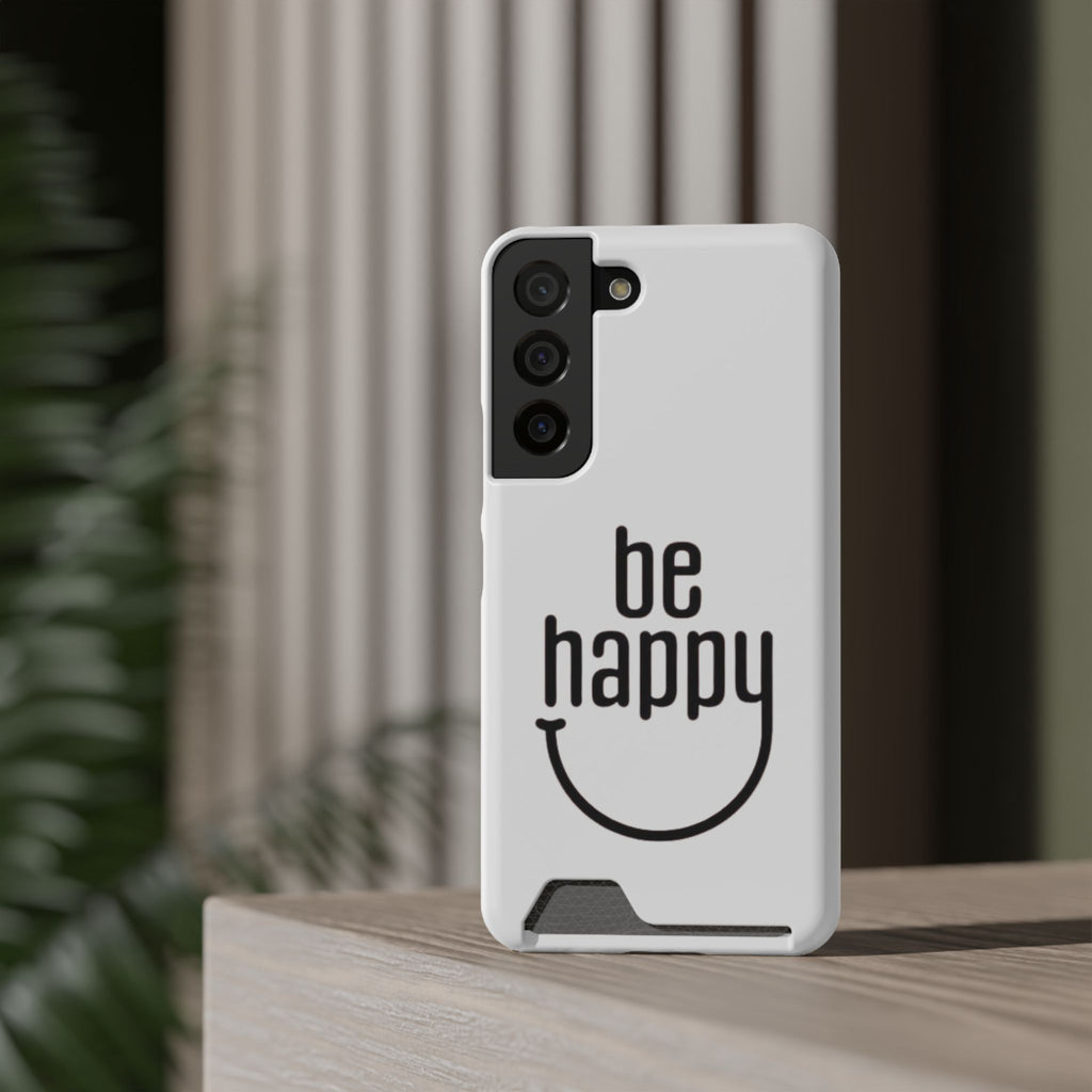 Minimal White Wallet Phone Case