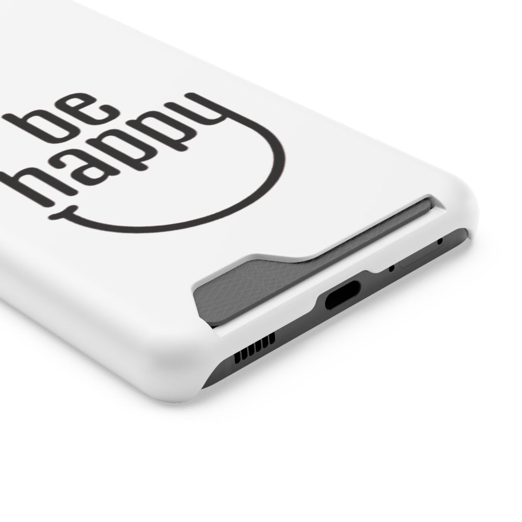 Minimal White Wallet Phone Case