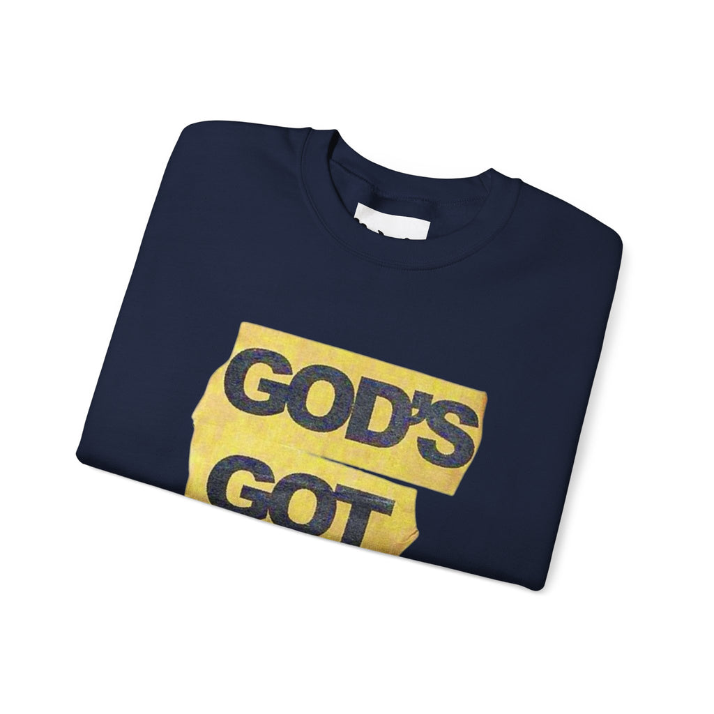 God's Got You Crewneck Sweatshirt, Inspirational Gift, Unisex Sweatshirt, Motivational Fashion, Encouragement Apparel, Cozy Everyday Wear