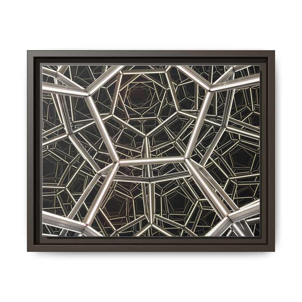 Framed Wall Art Print, Modern Geometric Canvas, Abstract Home Decor, Unique Gift, Stylish Office Art, Contemporary Room Decor