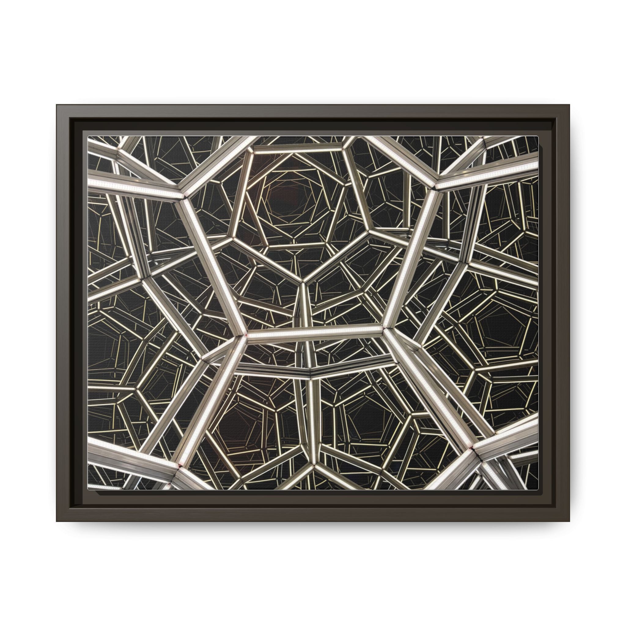 Framed Wall Art Print, Modern Geometric Canvas, Abstract Home Decor, Unique Gift, Stylish Office Art, Contemporary Room Decor