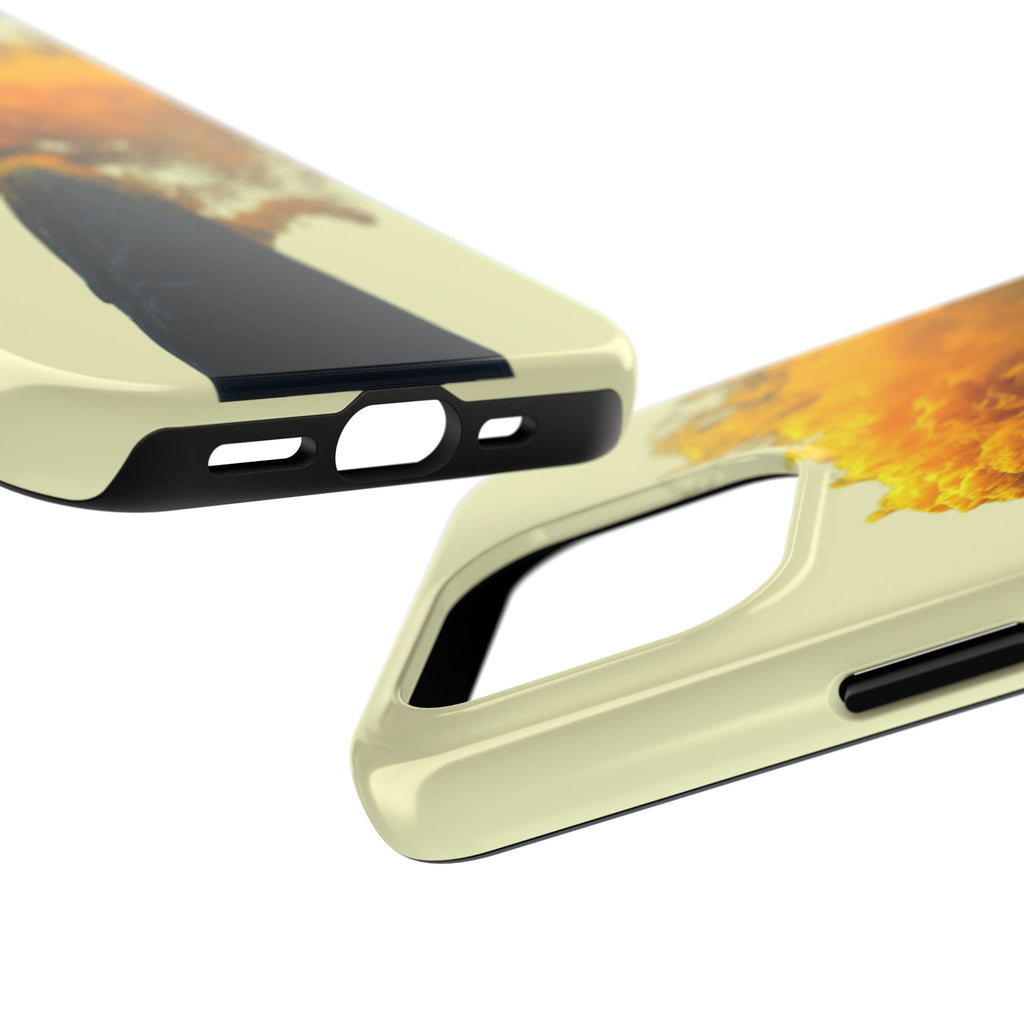 Surreal Yellow Smoke Head Protective Cover