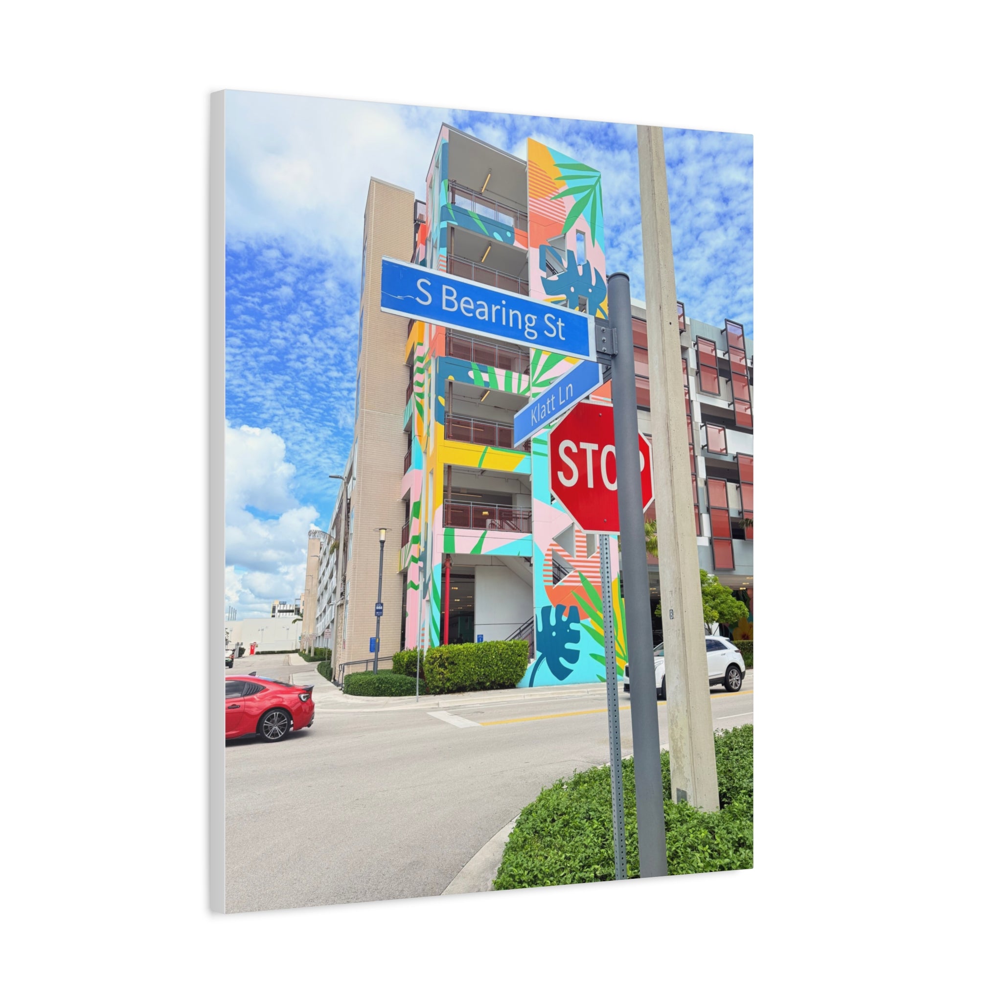 Colorful Street Art Canvas Print, Home Decor, Wall Art, Urban Vibes, Housewarming Gift, Art Lover's Gift, Gallery Wall