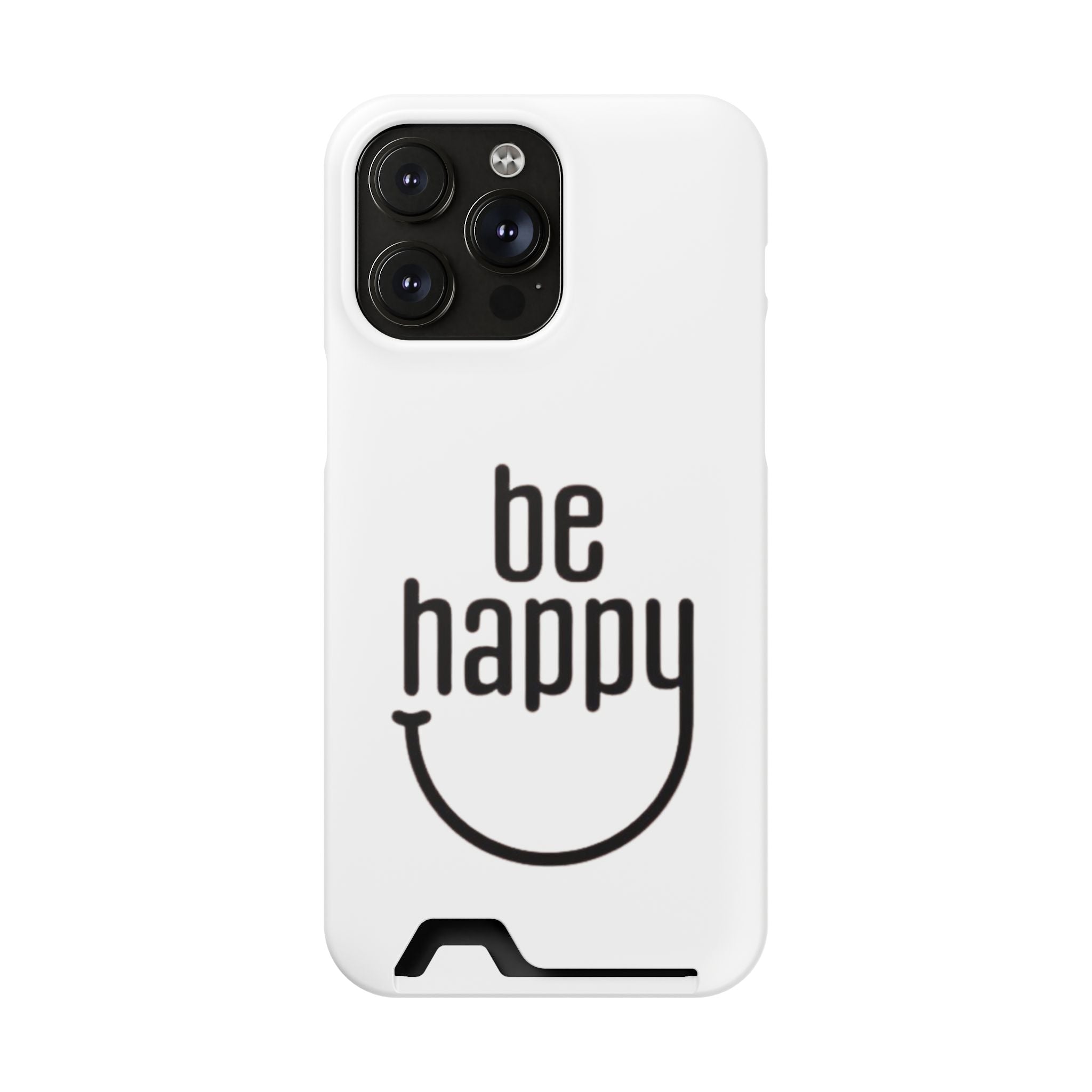 Minimal White Wallet Phone Case