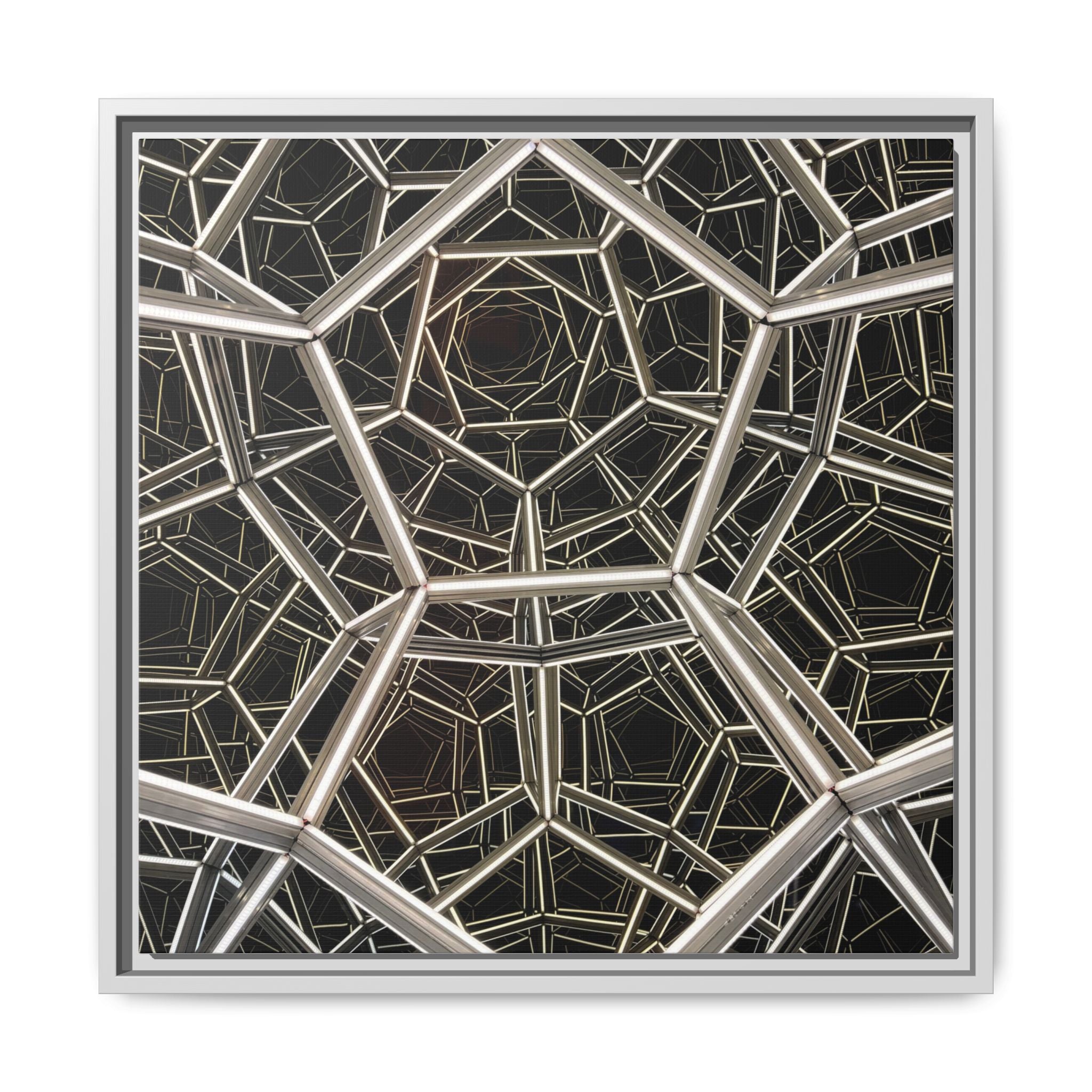 Framed Wall Art Print, Modern Geometric Canvas, Abstract Home Decor, Unique Gift, Stylish Office Art, Contemporary Room Decor