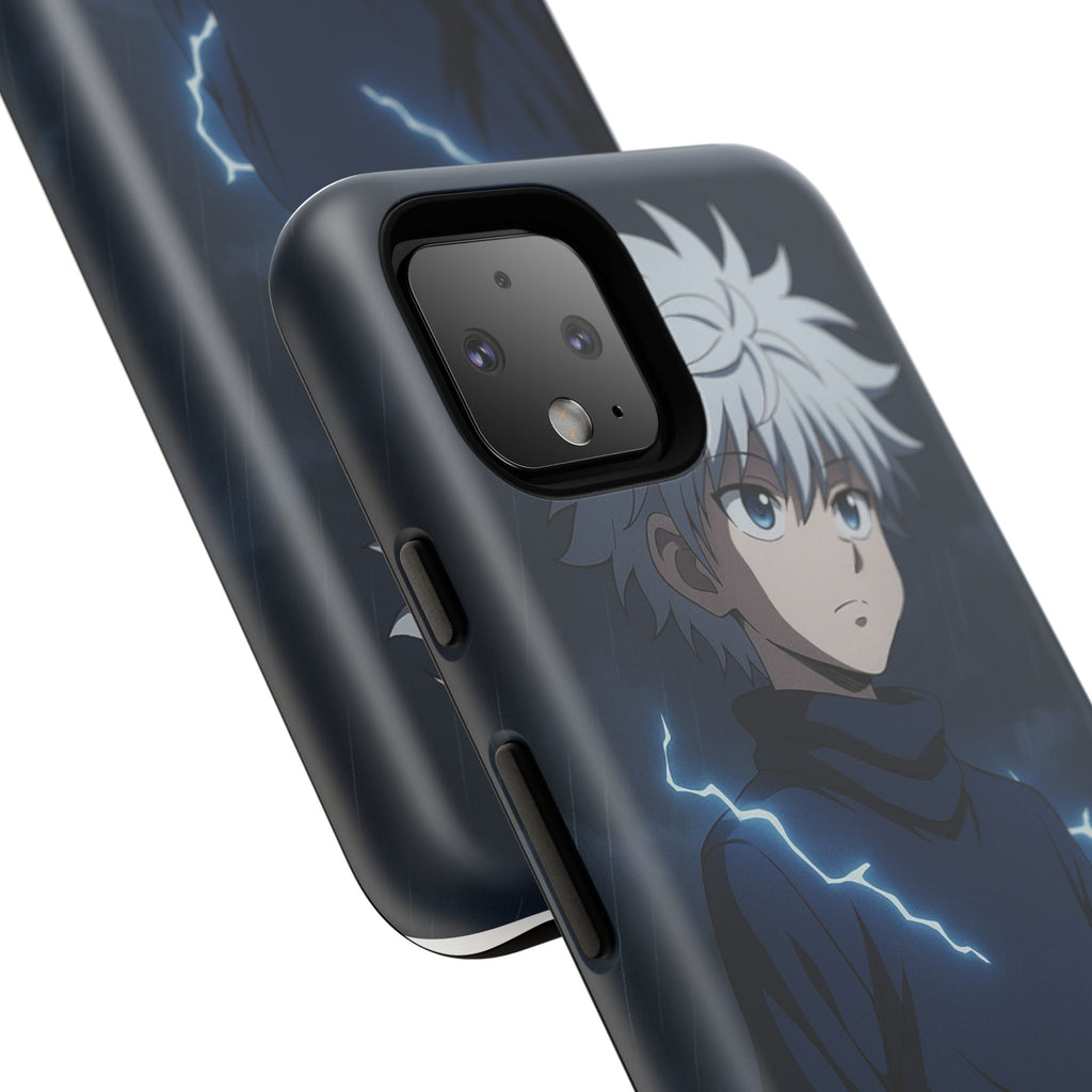 Anime Phone Case Featuring Lightning Design,