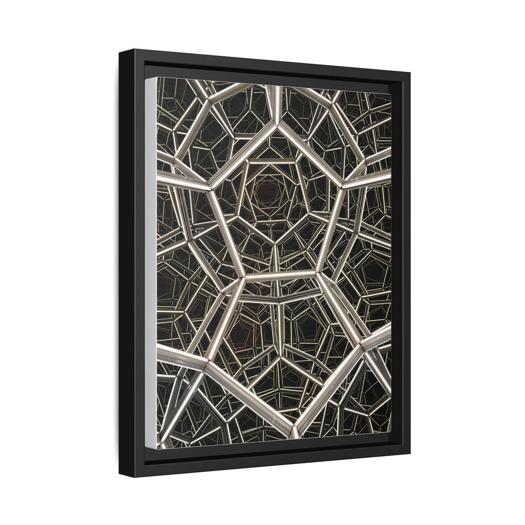 Framed Wall Art Print, Modern Geometric Canvas, Abstract Home Decor, Unique Gift, Stylish Office Art, Contemporary Room Decor
