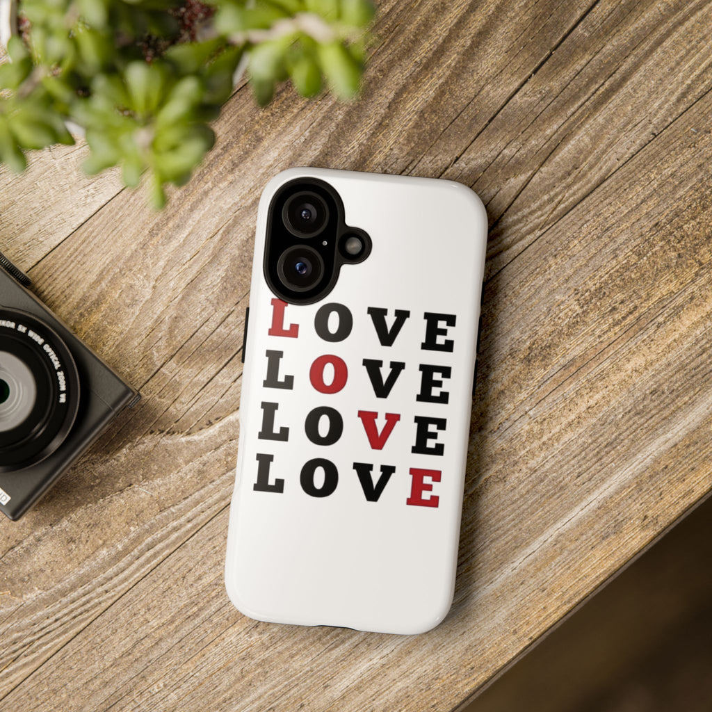 Love Repeat Tough Phone Case
