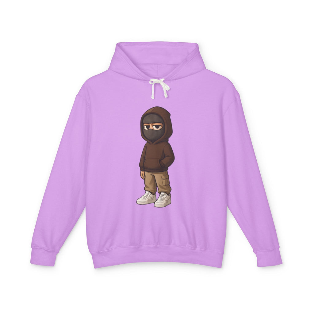 Streetwear Ninja Character Graphic Hoodie