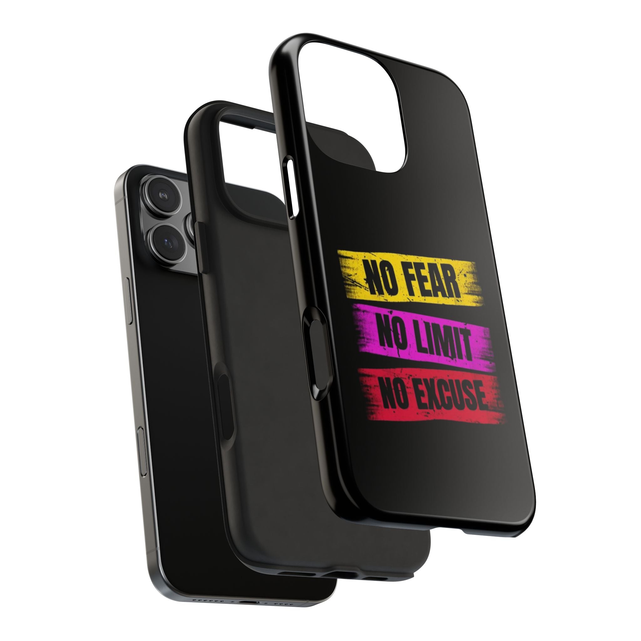 Bold Motivational Phone Cases, Inspirational Cases for Grit, Tough Phone Covers, Fitness Gifts, Empowerment Cases
