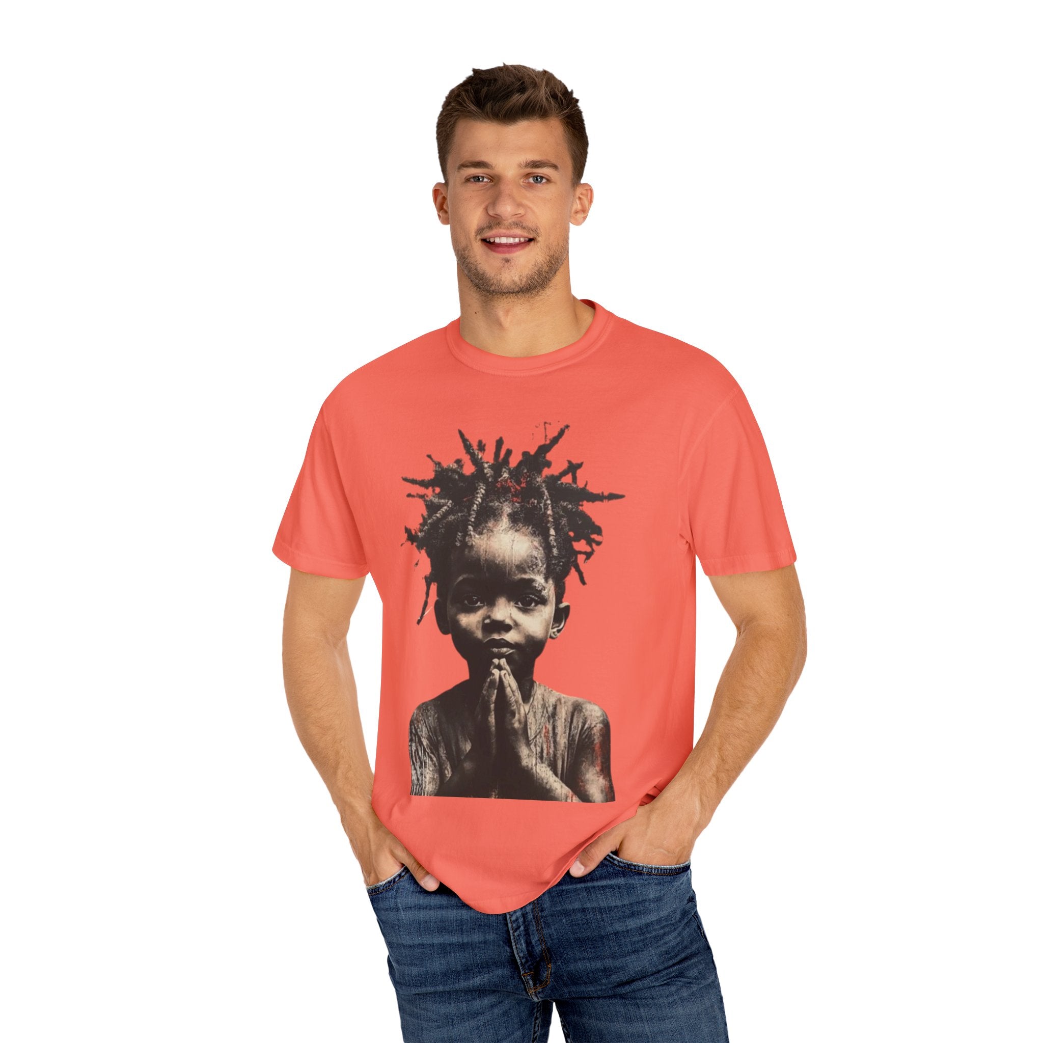 Artistic Unisex T-Shirt with Unique Design, Casual Wear, Gift for Art Lovers, Statement Tee, Bohemian Style