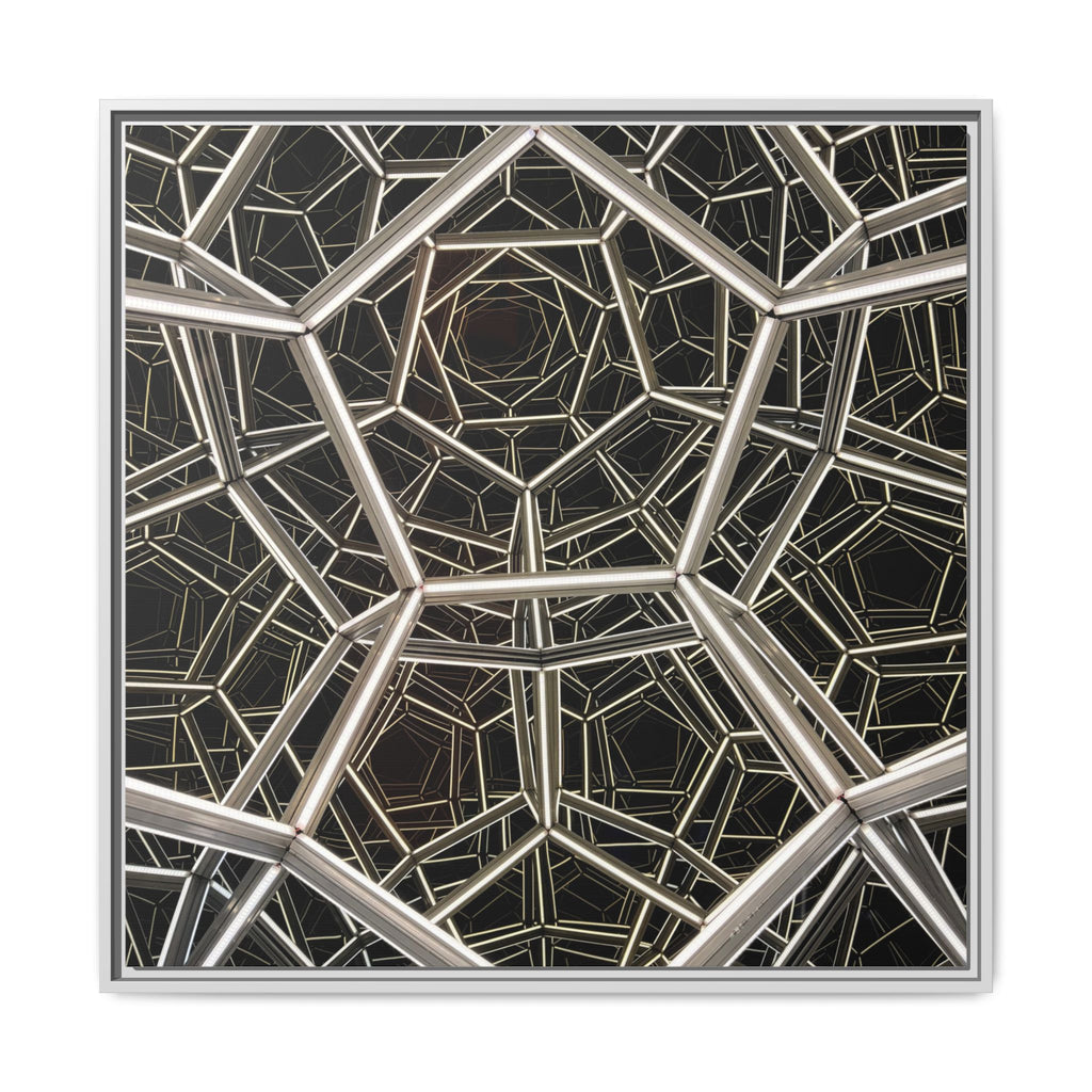 Framed Wall Art Print, Modern Geometric Canvas, Abstract Home Decor, Unique Gift, Stylish Office Art, Contemporary Room Decor